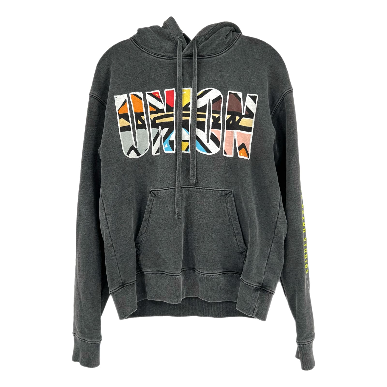Union LA Gray Hebru Brand Hoodie