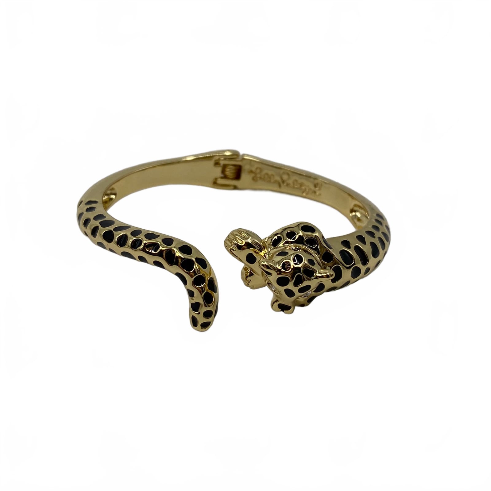 Lilly Pulitzer Gold Cheetah Cuff Bracelet