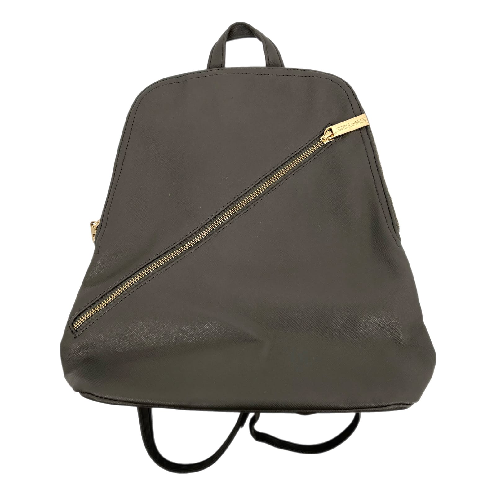Kristine Gray Adjustable Strap Small Backpack