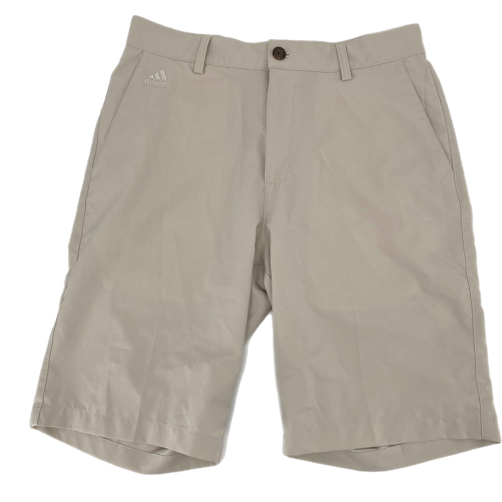 adidas Tan Cream Athletic Shorts