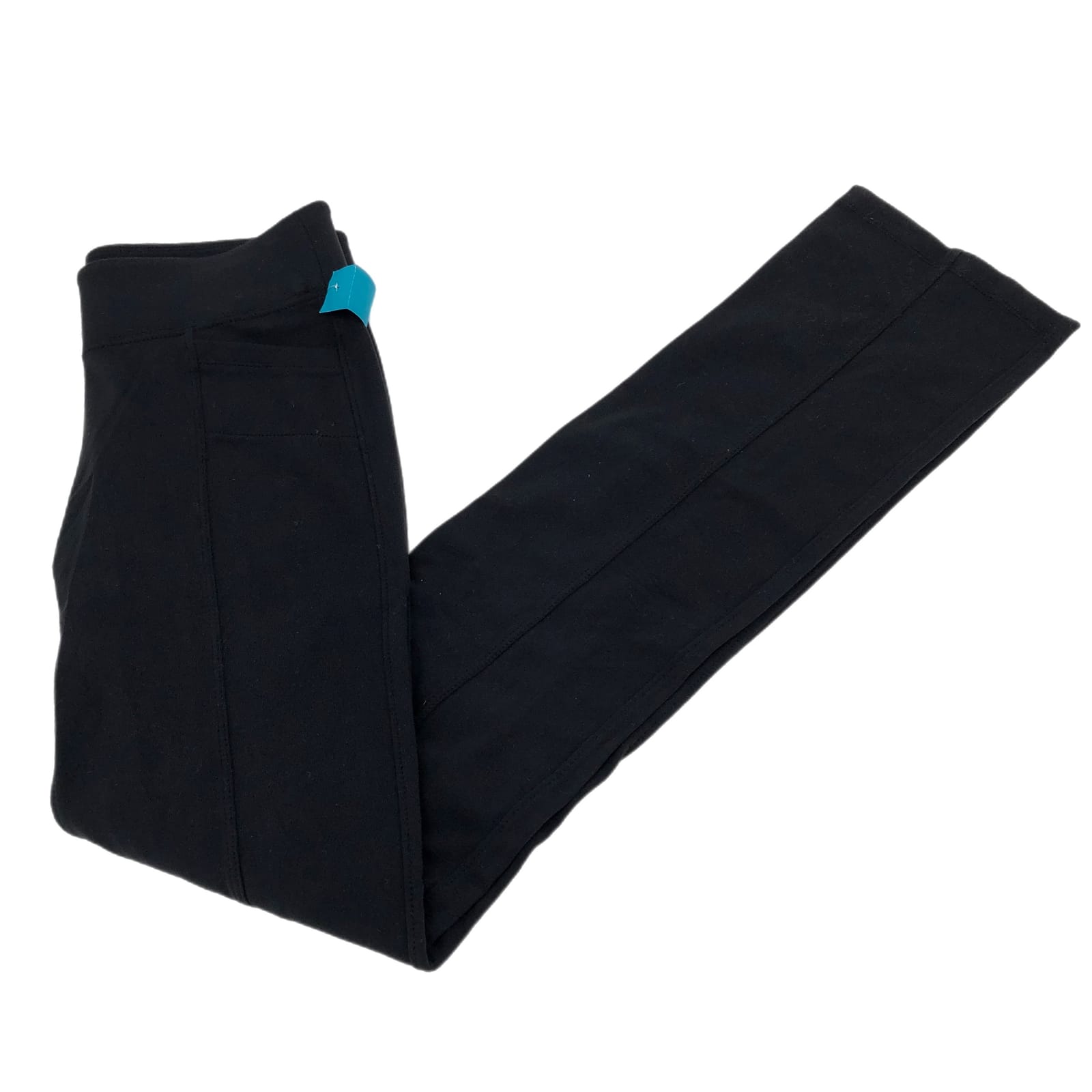 Athleta Black Athletic Wide-Leg Yoga Pants