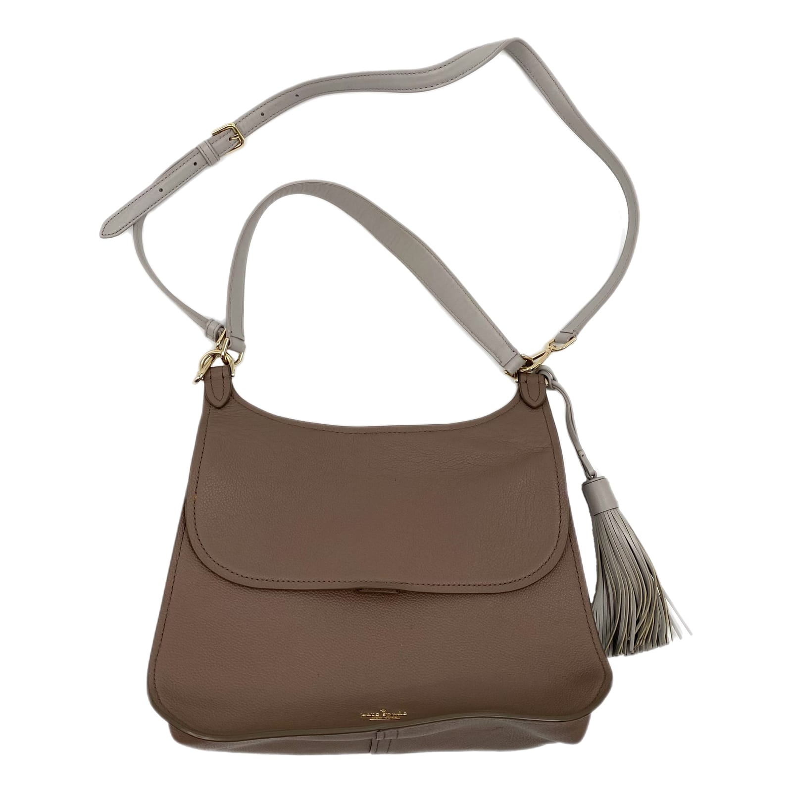 Kate Spade Brown Leather Street Jacalyn Satchel