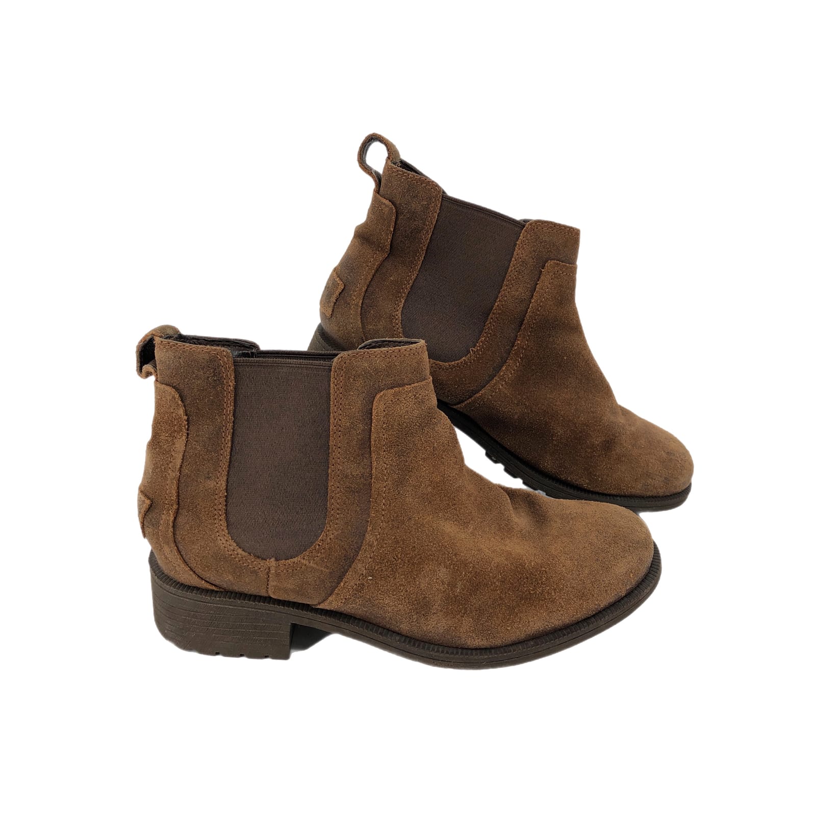 UGG Brown Classic Suede Ankle Boots