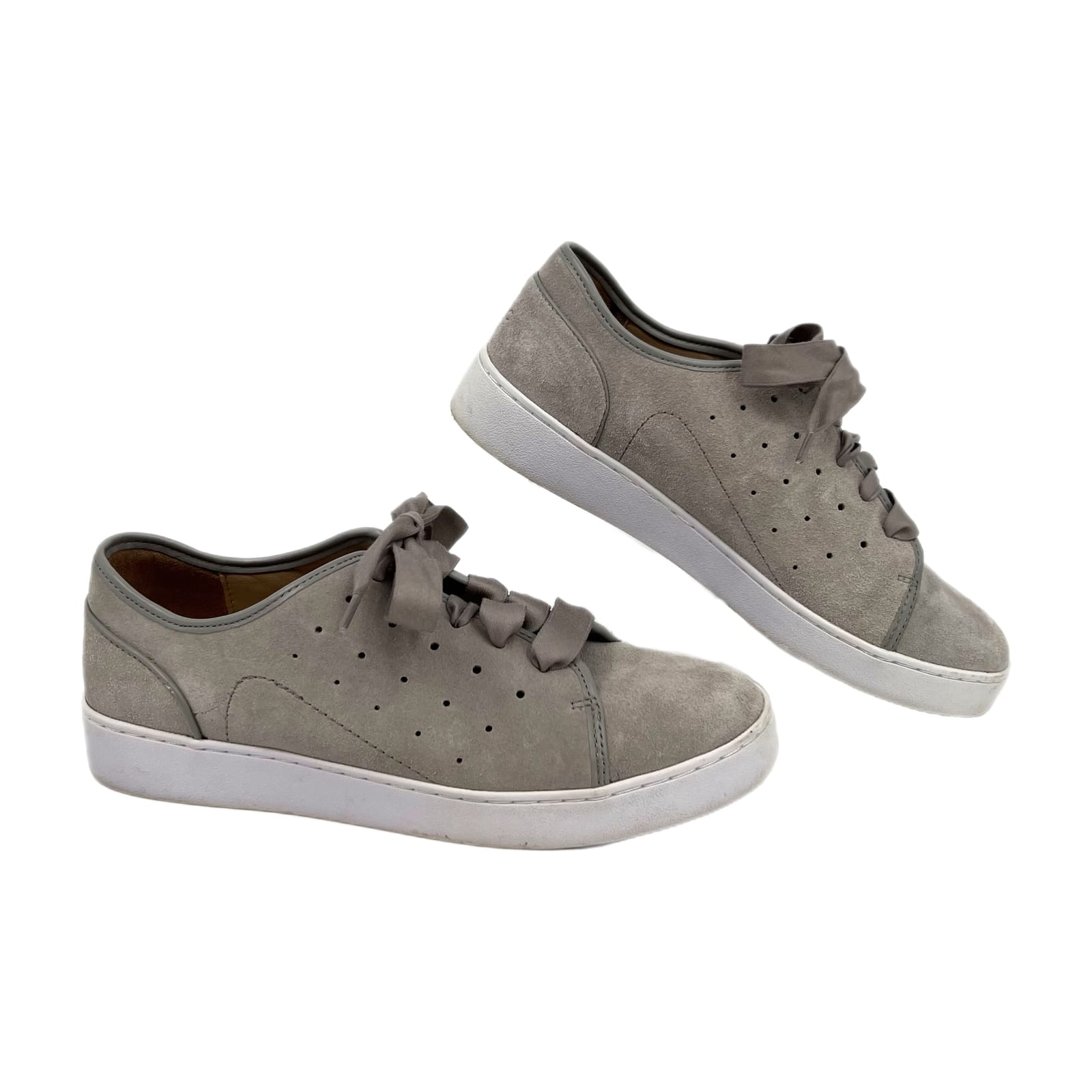 Vionic Gray Suede Athletic Sneakers