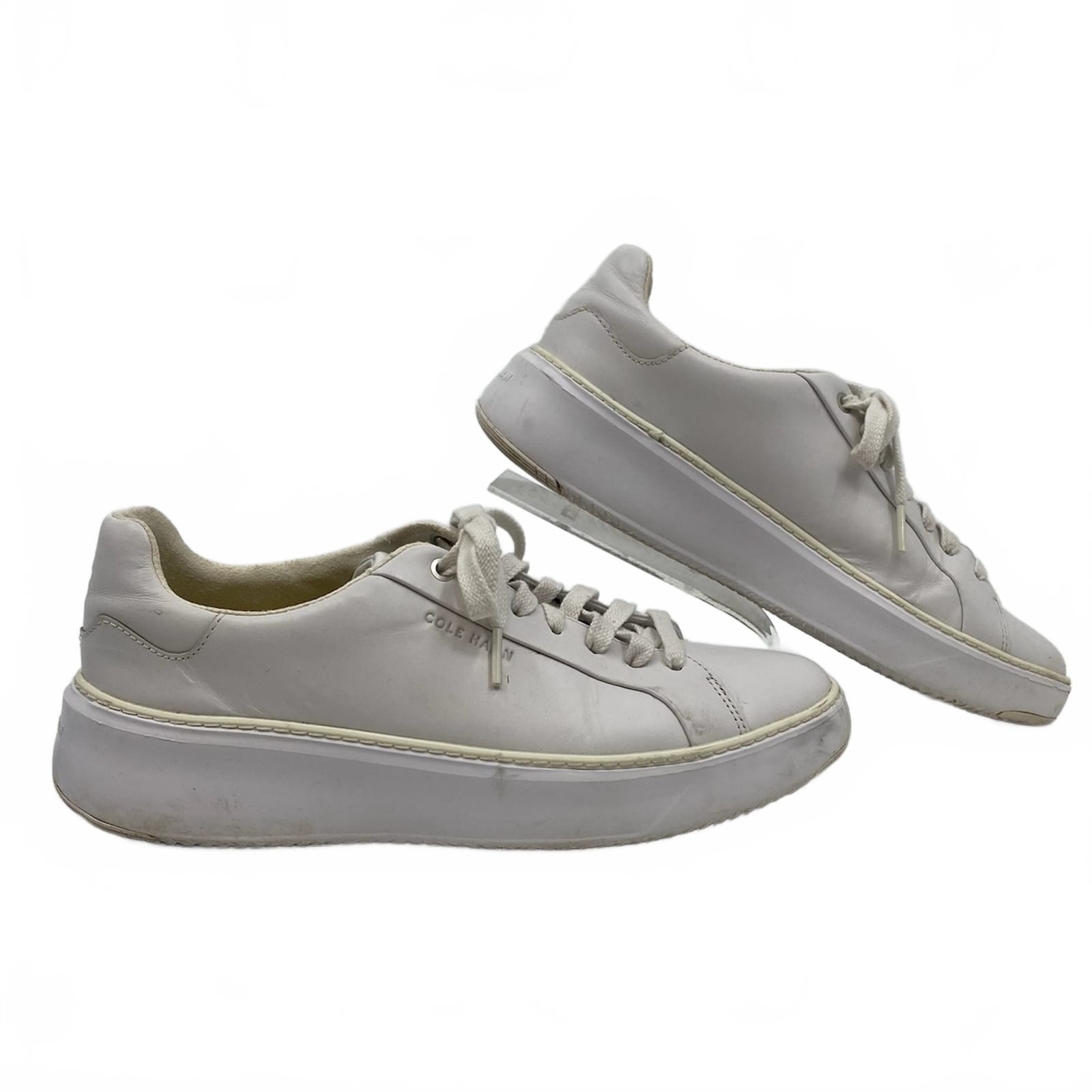 Cole Haan White Leather Sneakers