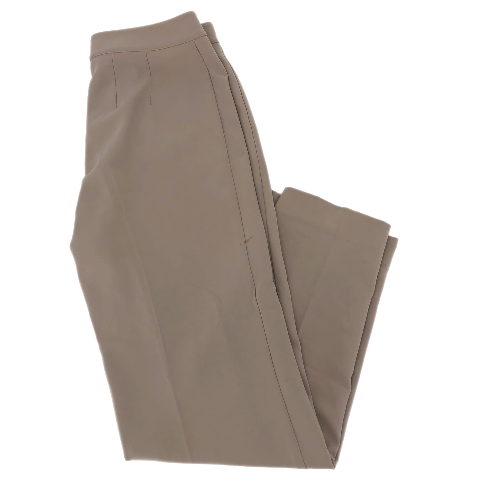 St. John Cream High-rise Relaxed Pantsuit