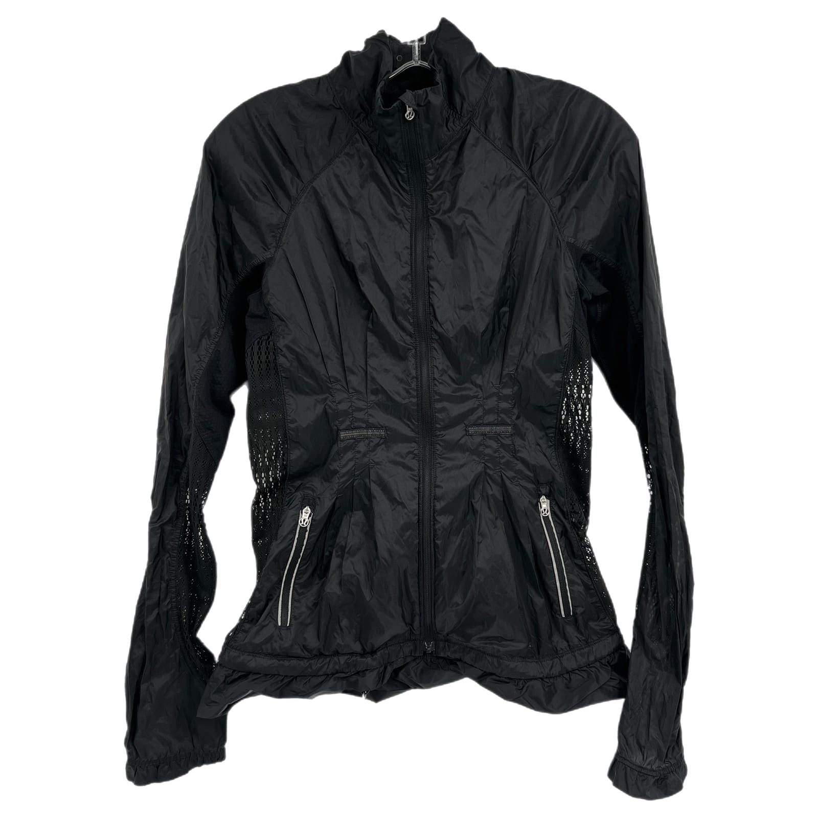 Lululemon Black Mesh Accent Athletic Jacket