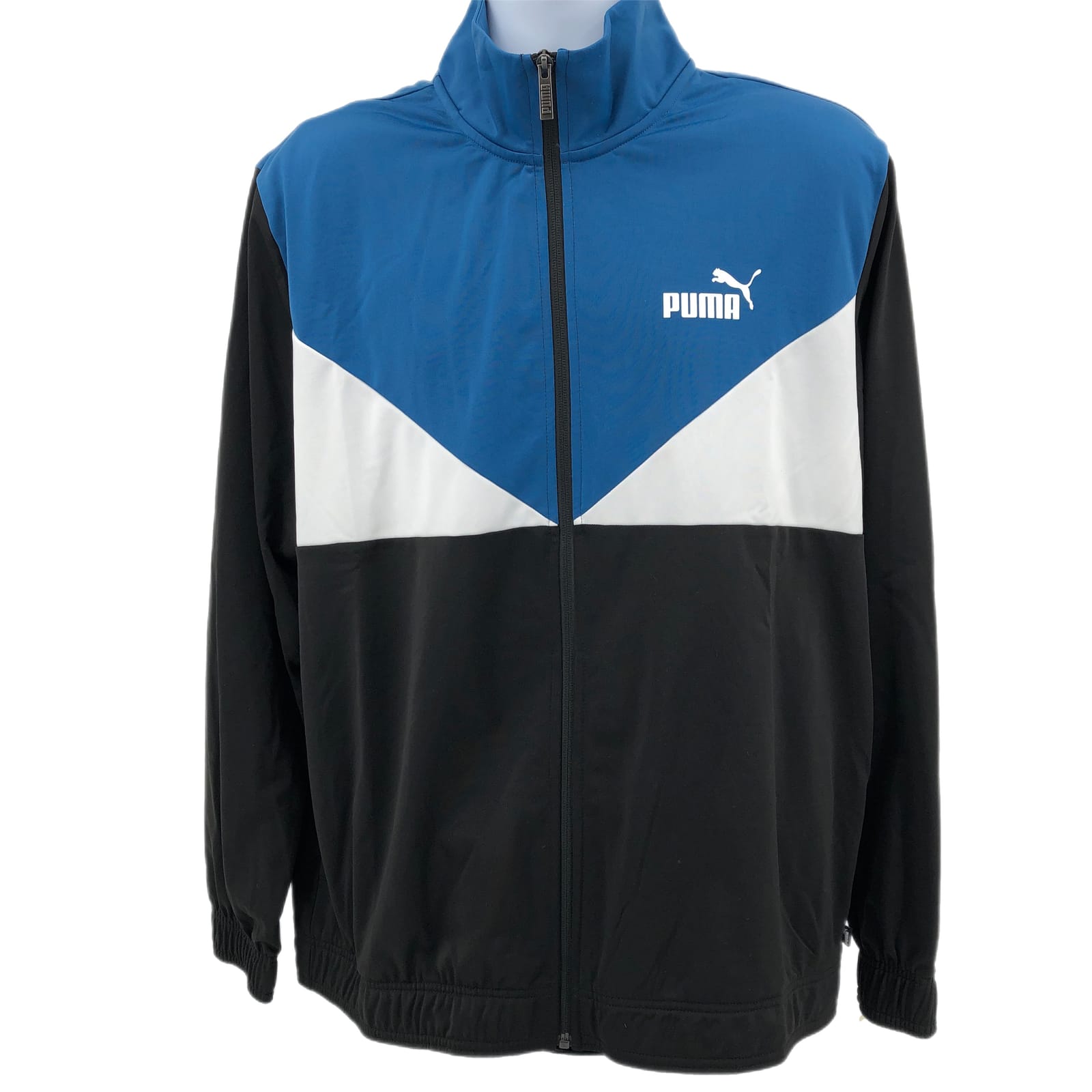 Puma Black & Blue Polyester Jacket