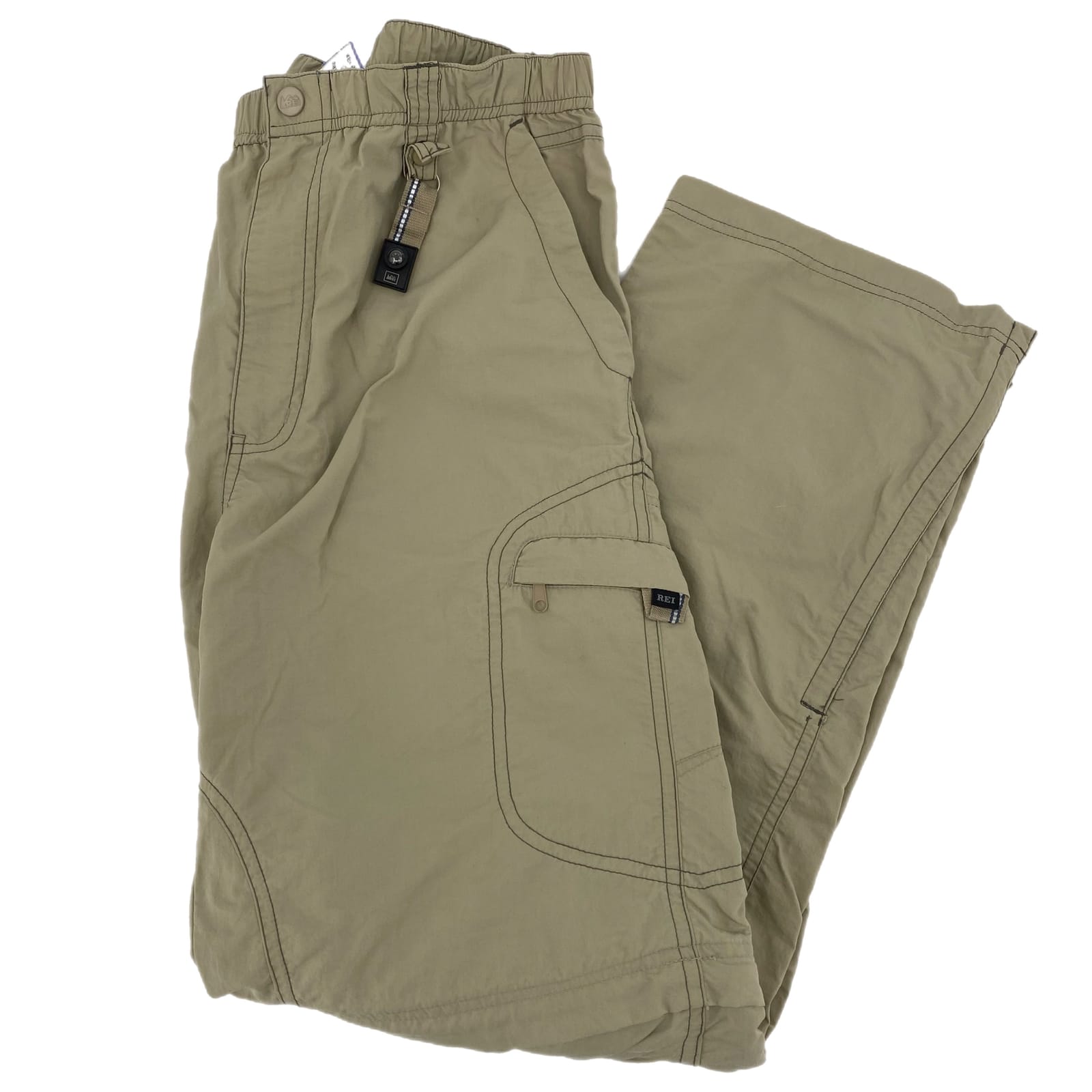 REI Tan High-Rise Boys' Athletic Joggers