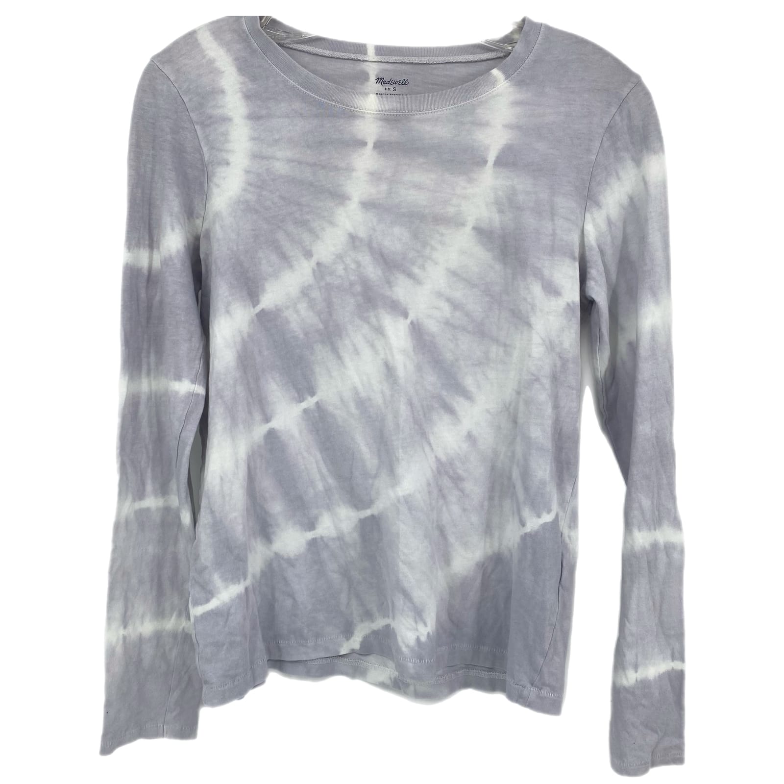 Madewell Purple Long Sleeve Basic T-Shirt
