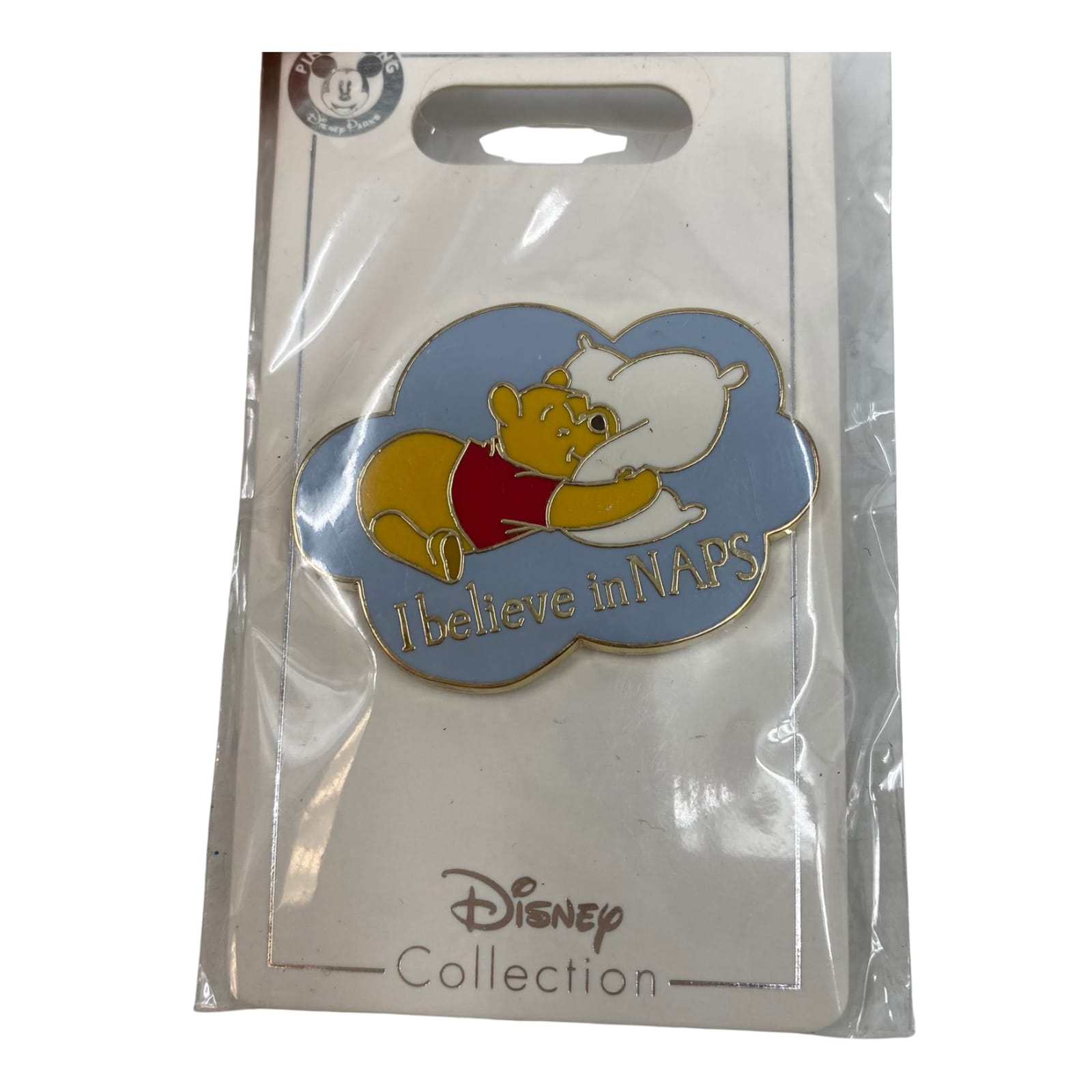 Disney Blue Winnie The Pooh Statement Brooch