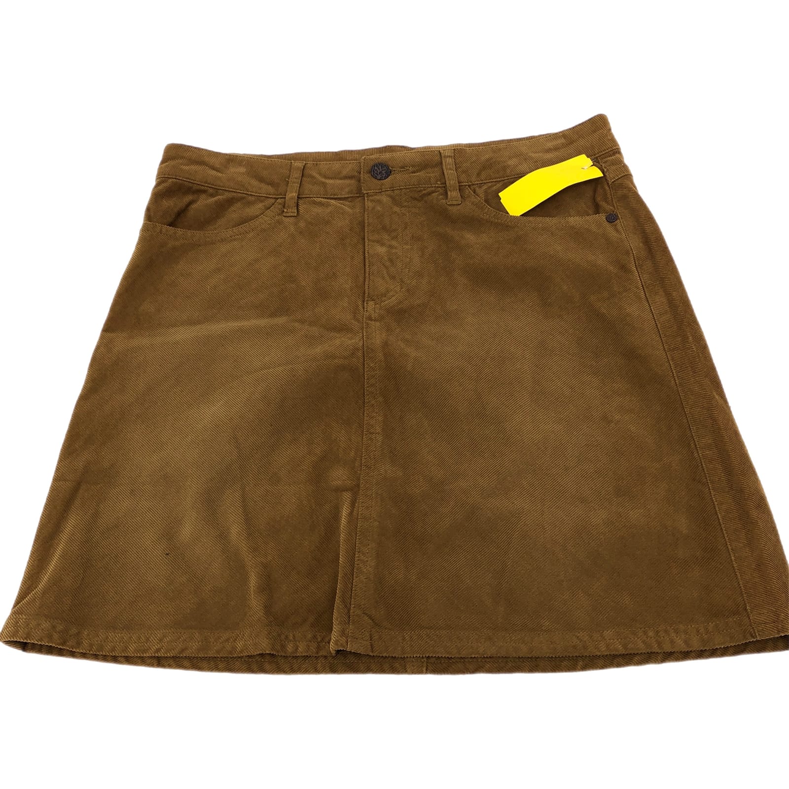 Prana Tan Straight & Pencil Skirt