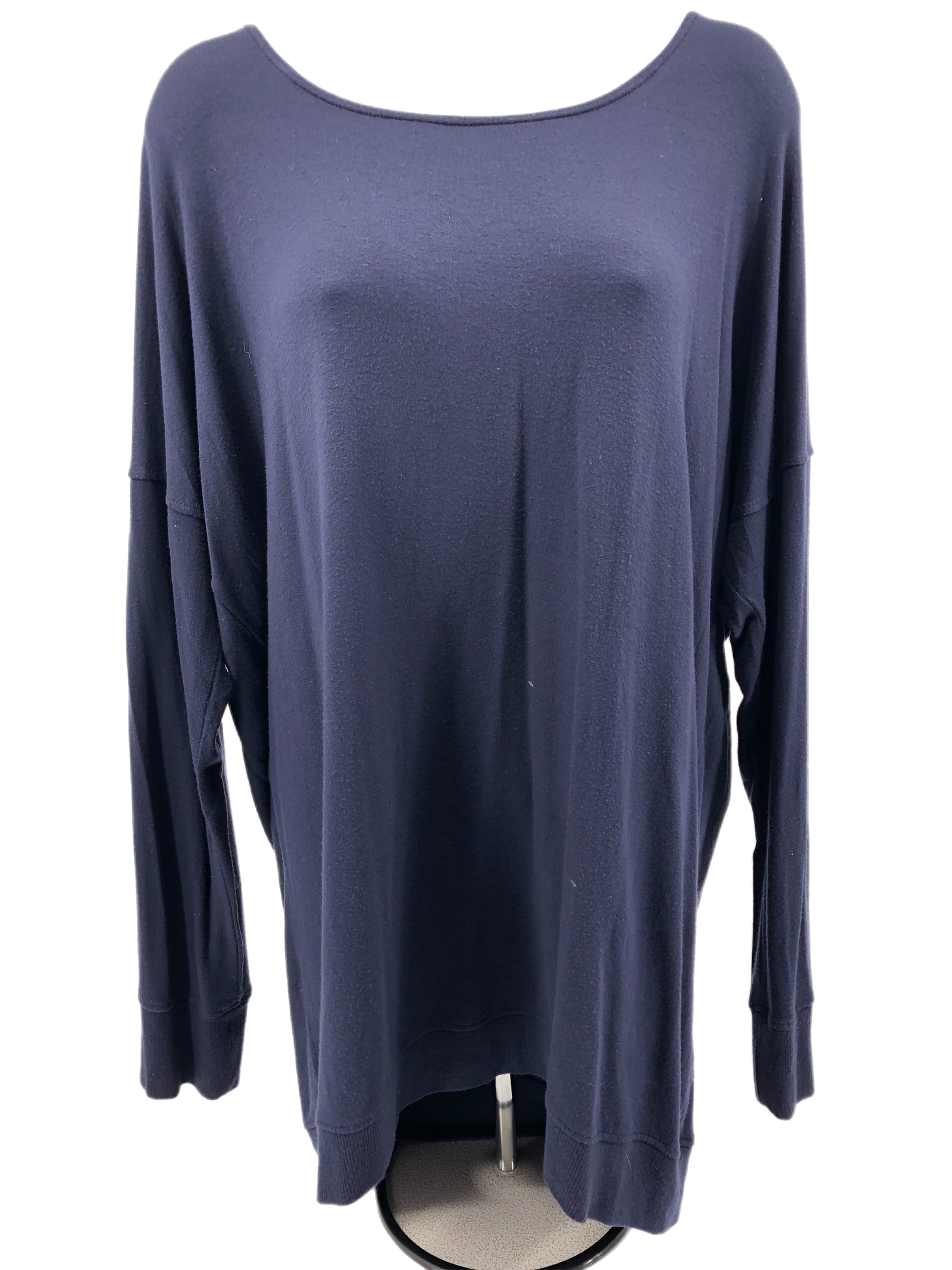 Athleta Blue Stretch Basic T-Shirt