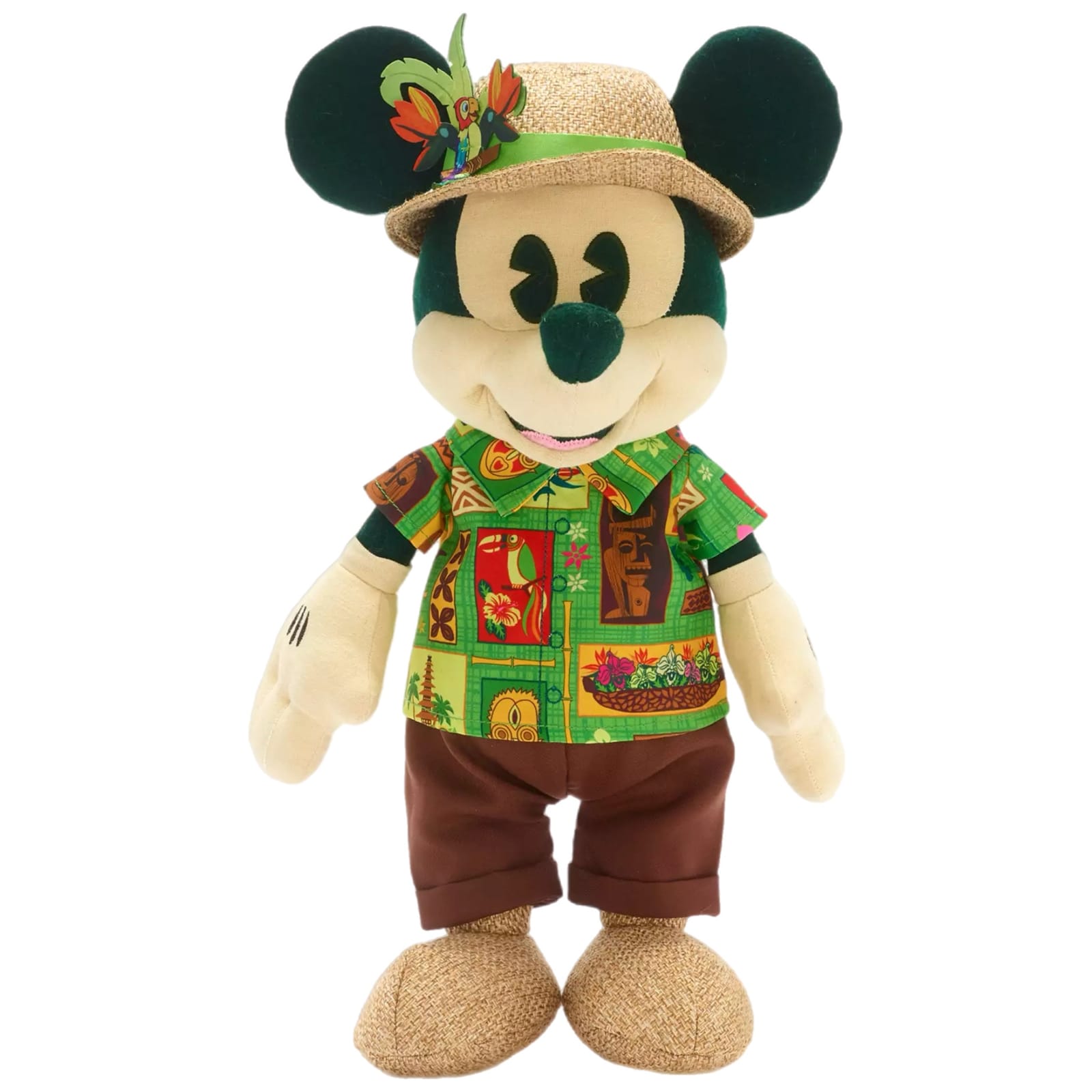 Disney Mickey Mouse Main Attraction Enchanted Tiki Room 5/12 Plush 16”