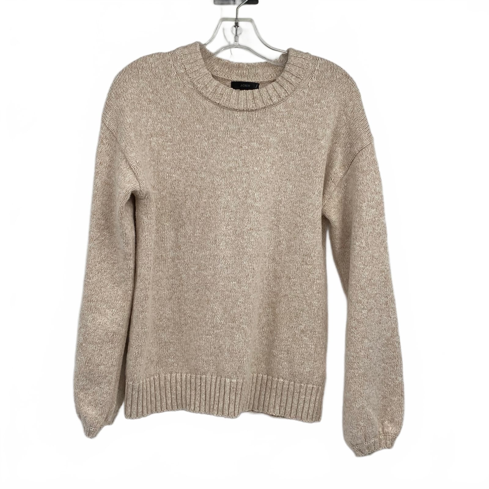 J. Crew Beige Cotton Blend Pullover