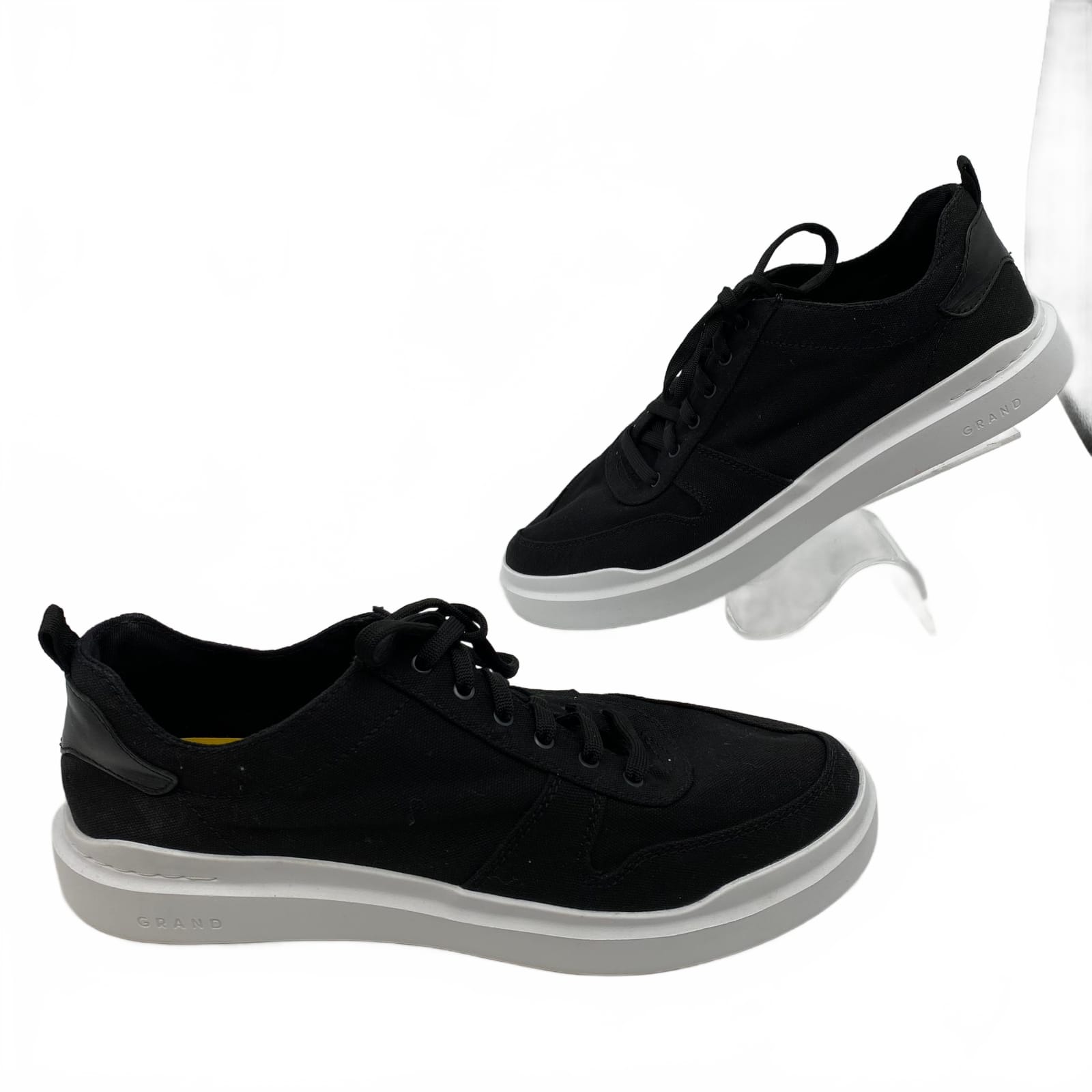 Cole Haan Black Grand Pro Rally Canvas Sneakers
