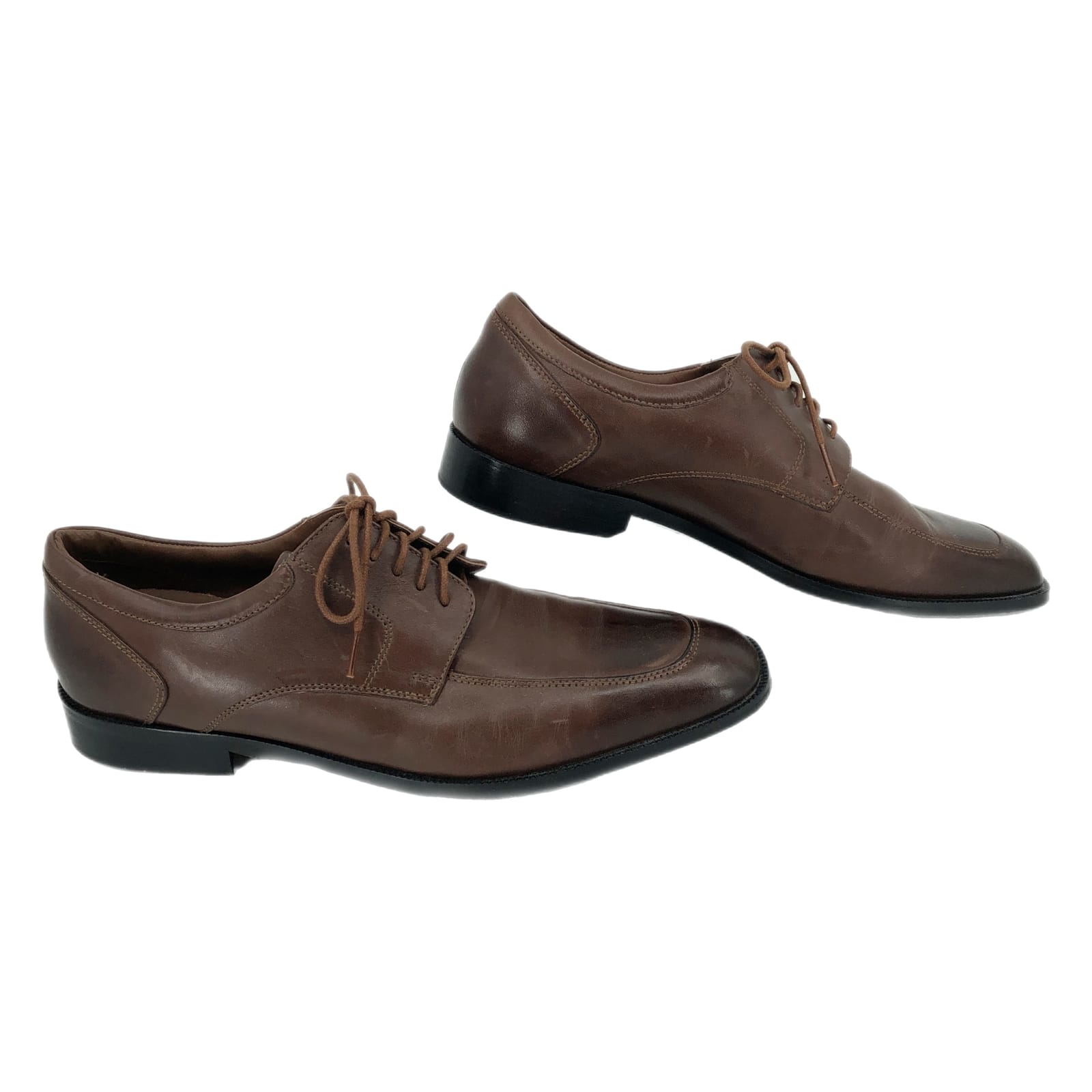 Rockport Brown Brogue Leather Oxfords