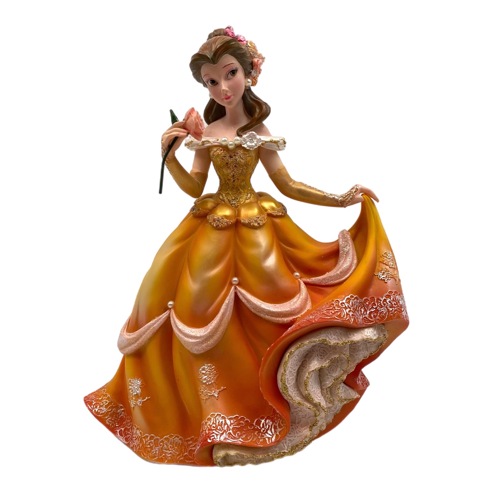 Disney Showcase Orange Belle Statue