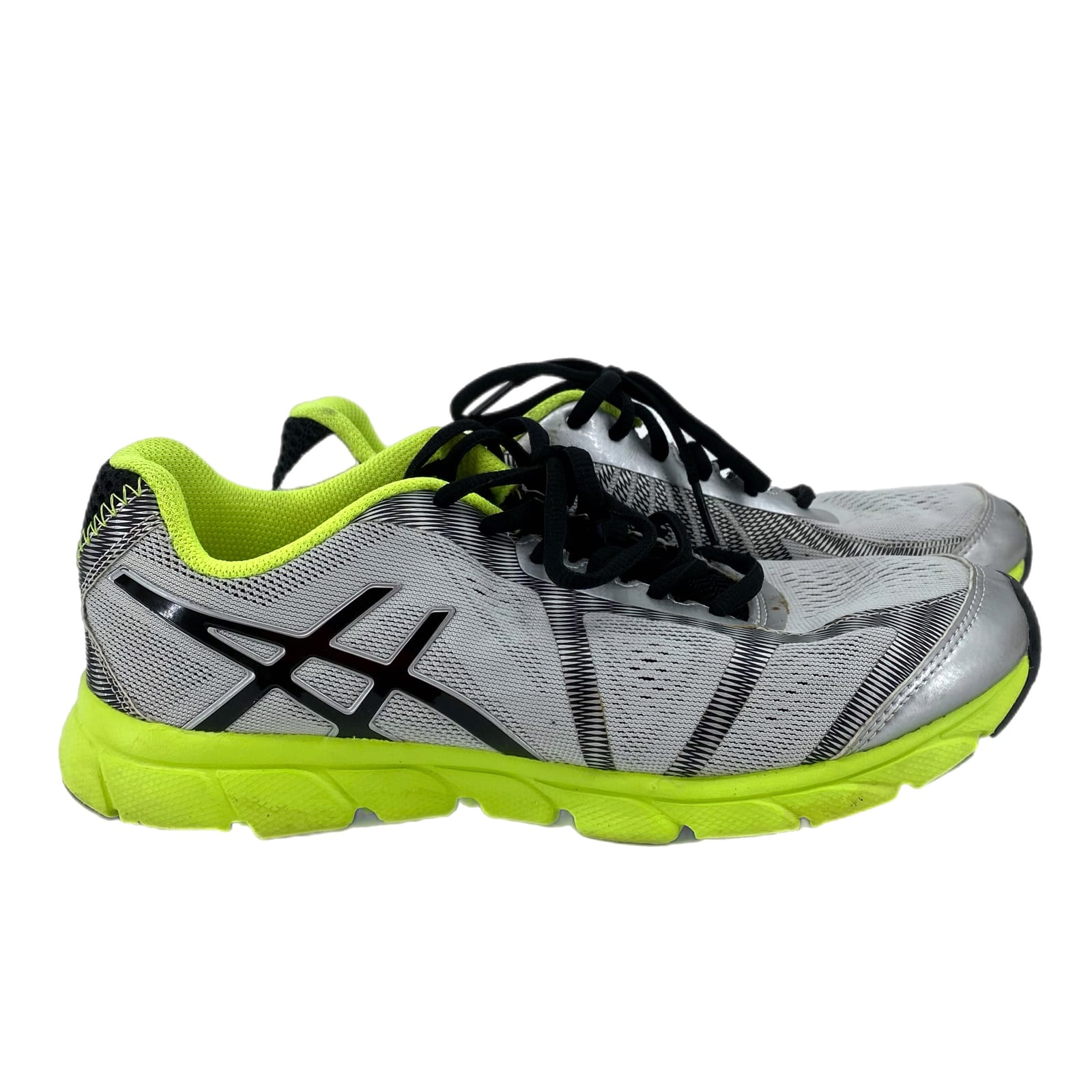 Asics Green Gray Athletic Sneakers