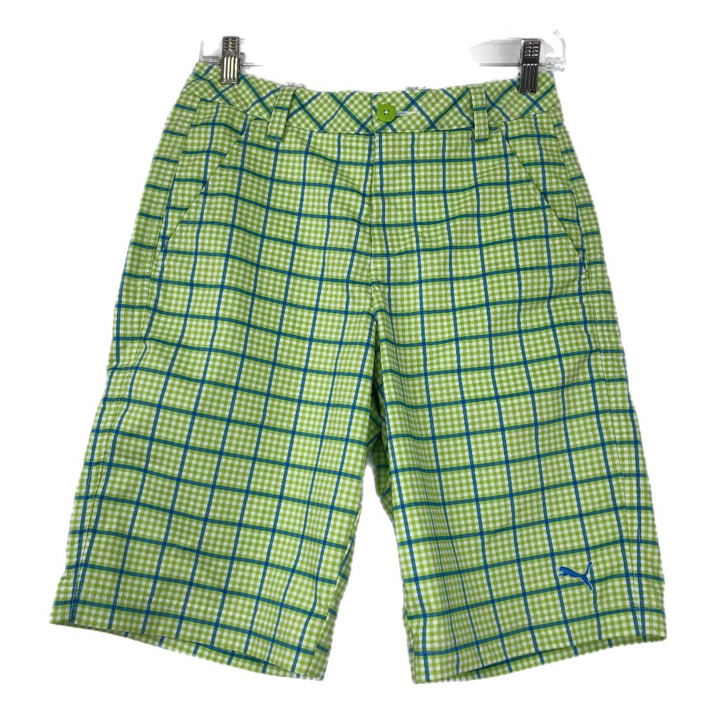 Puma Green & Blue Chino Shorts