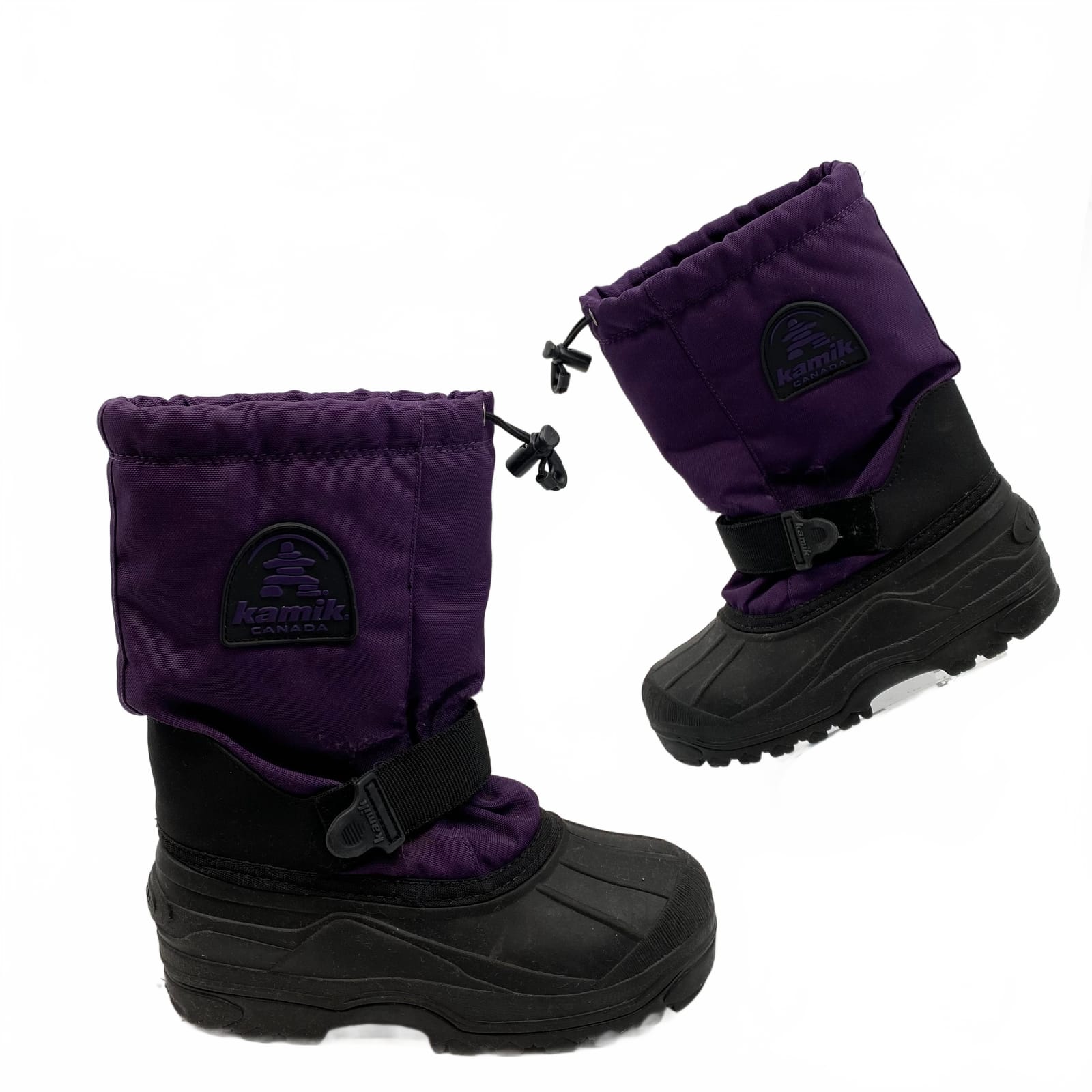 Kamik Kids Snow Boot Black/Purple