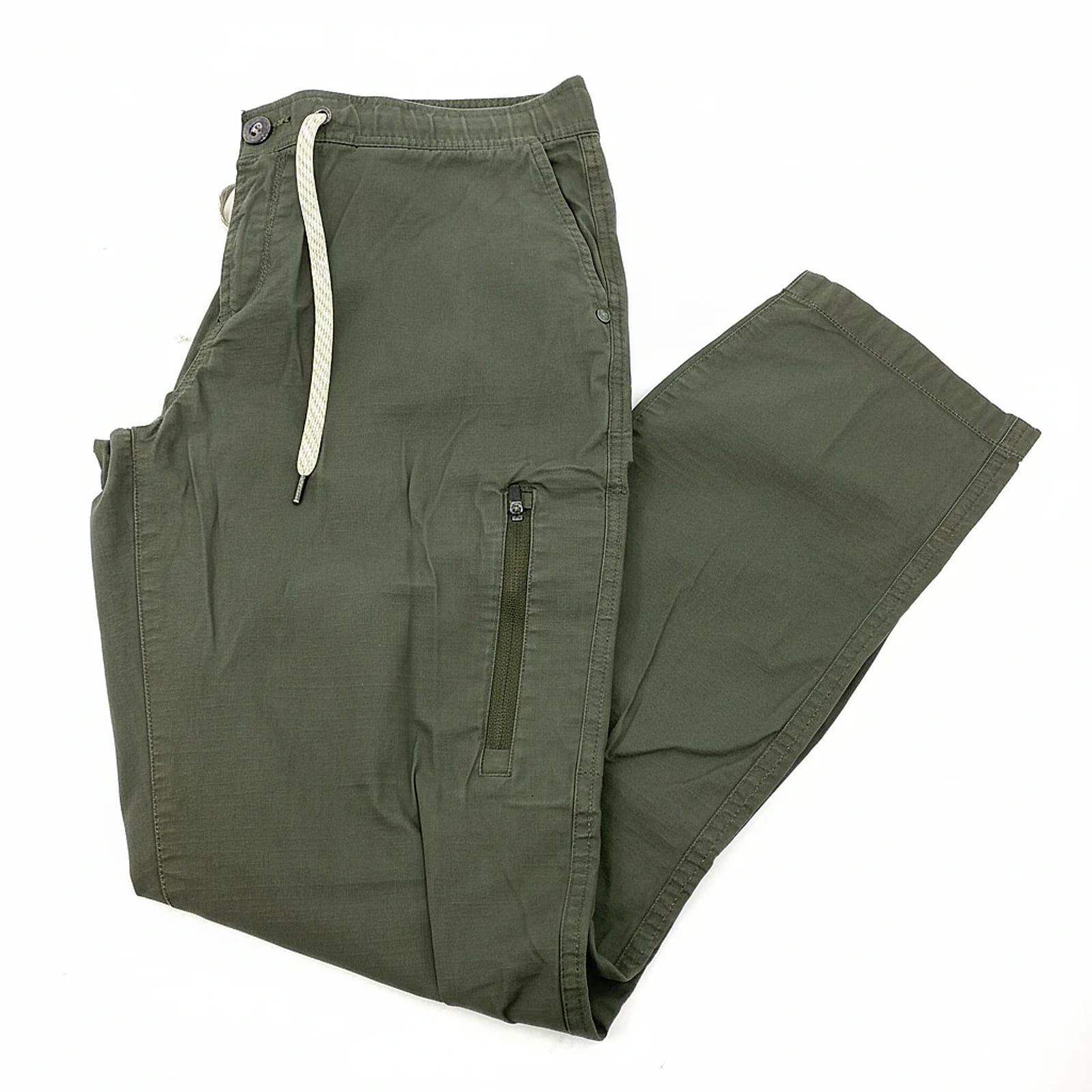 Vuori Green Cotton Blend Jogger Pants