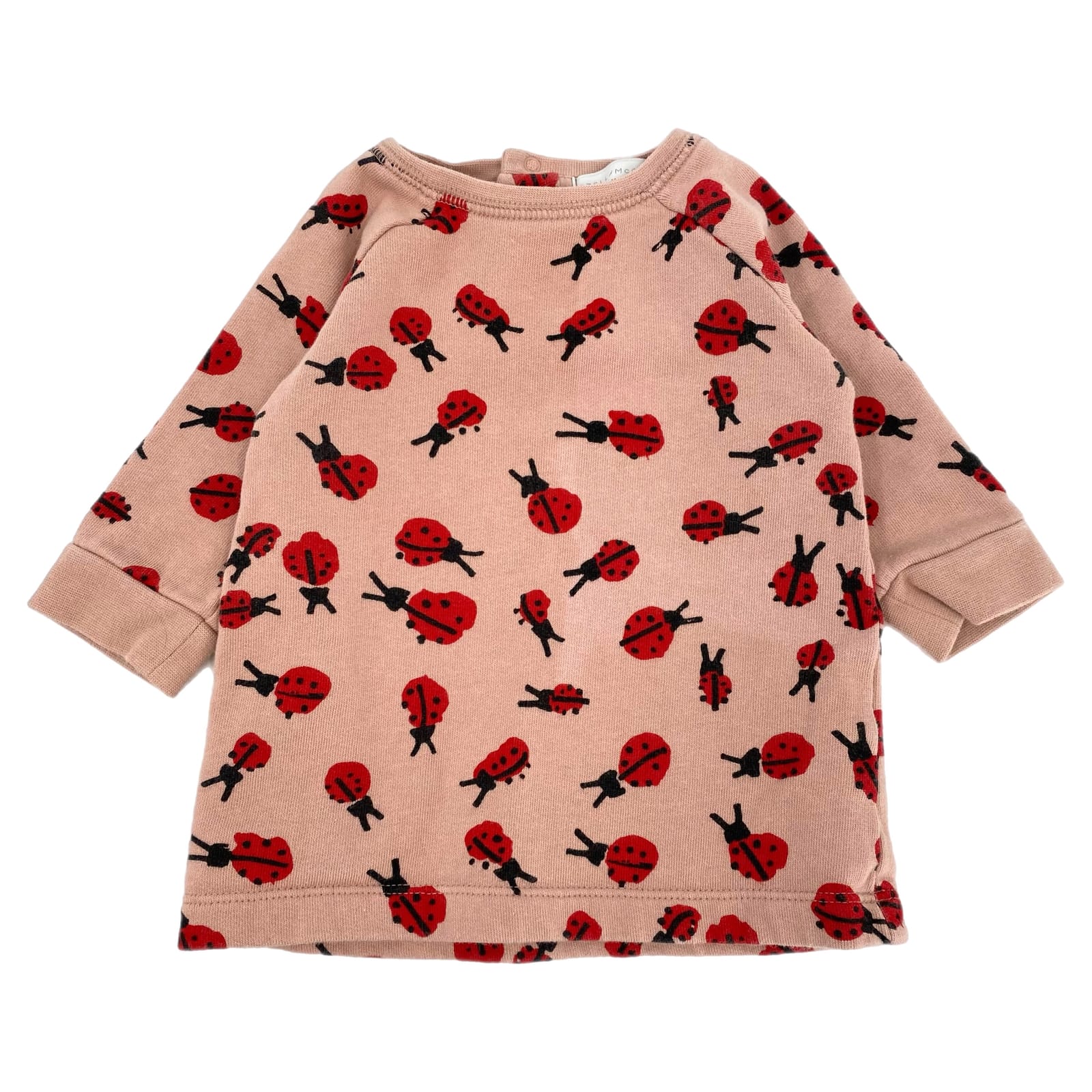 Stella McCartney Kids Pink Ladybug Sweatshirt