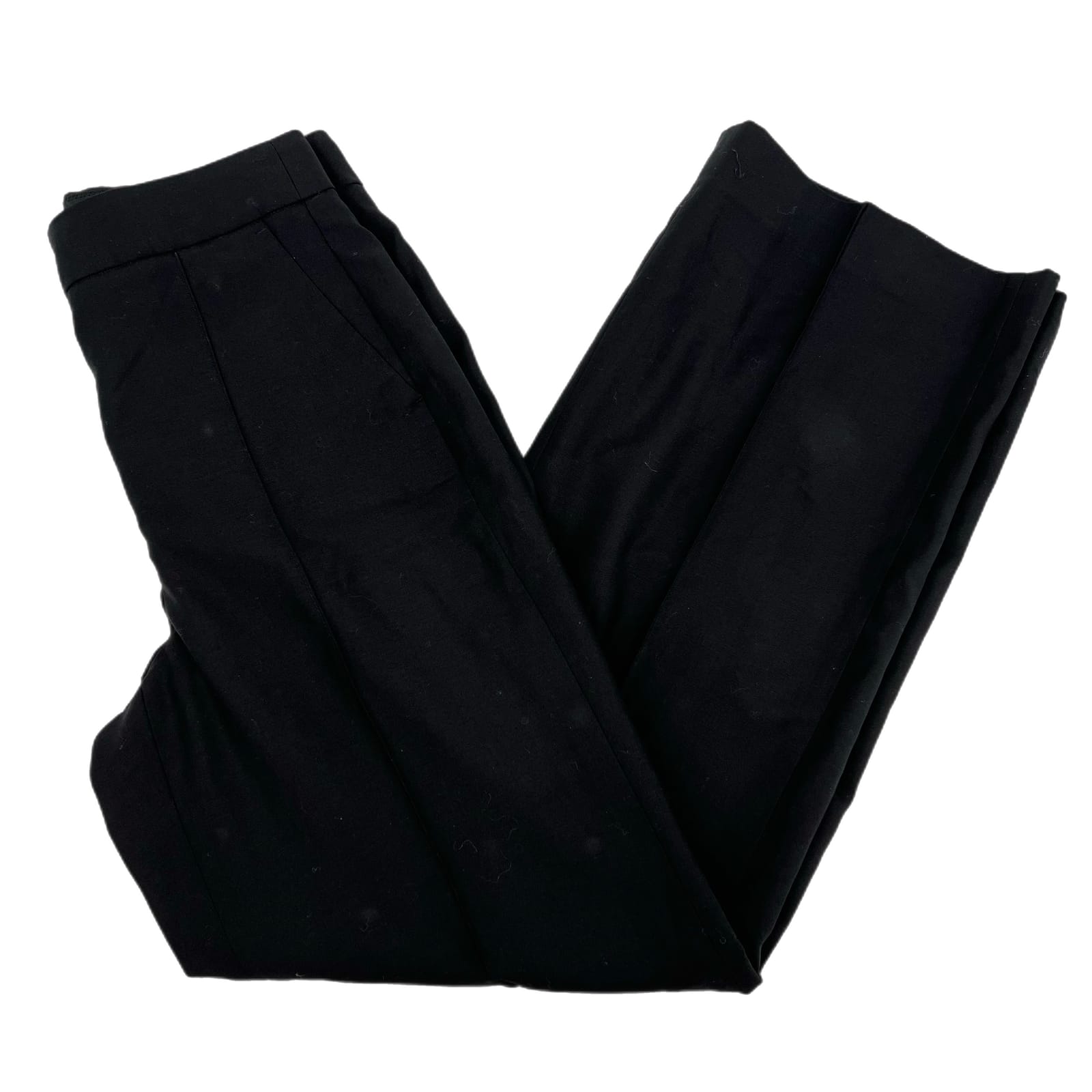 J. Crew Black Wool Tollegno 1900 Trousers