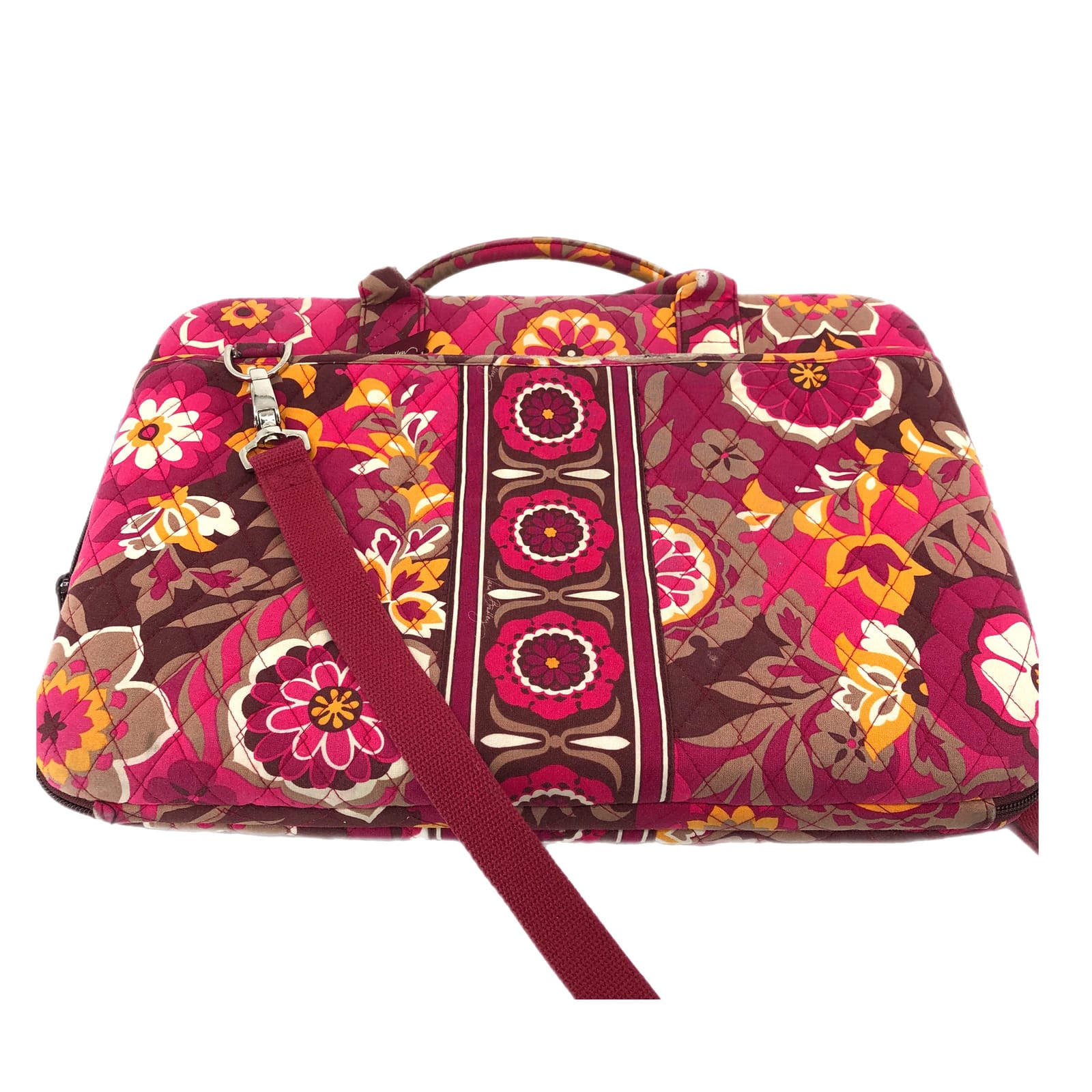 Vera Bradley Pink Floral Laptop Bag