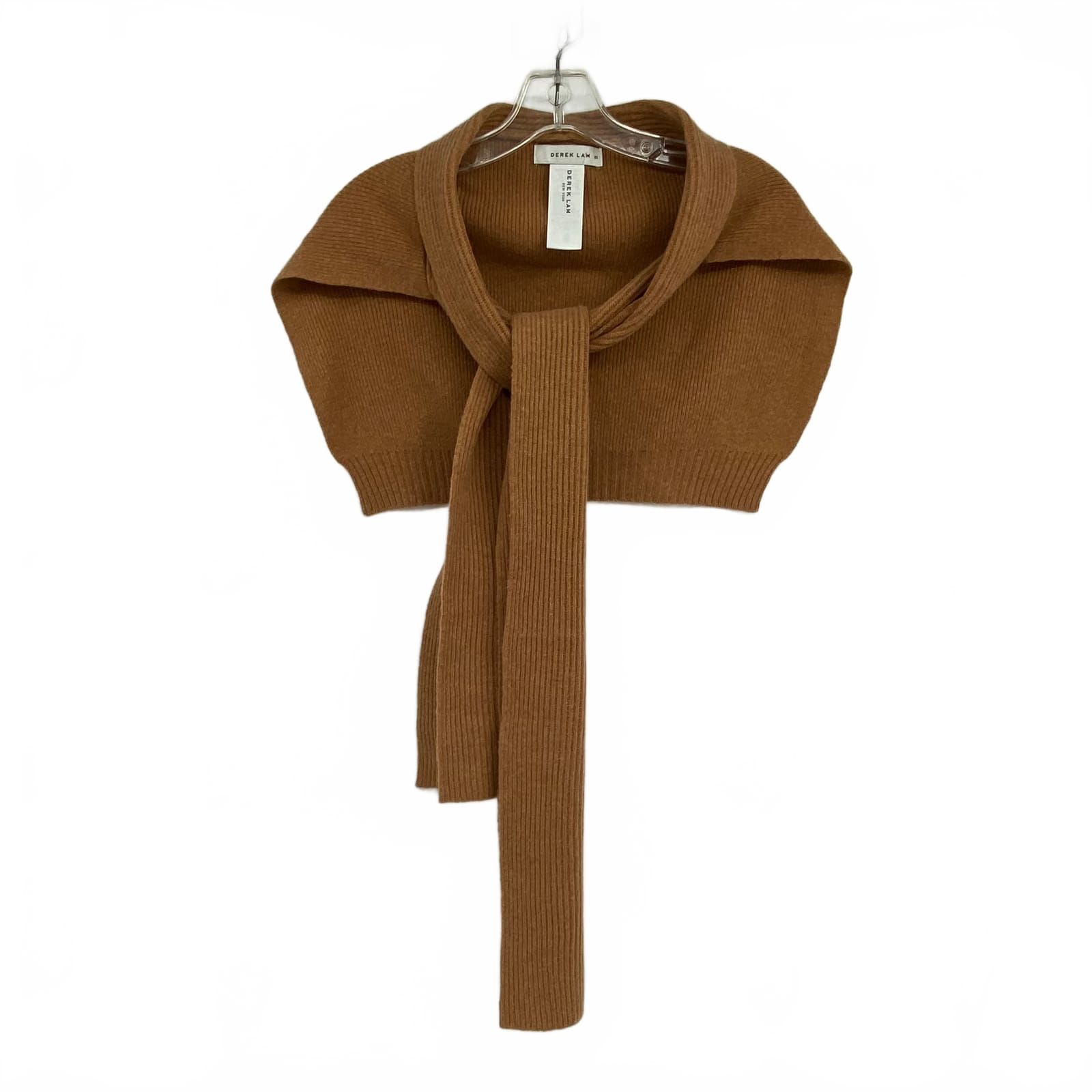 Derek Lam Brown Wool Shrug