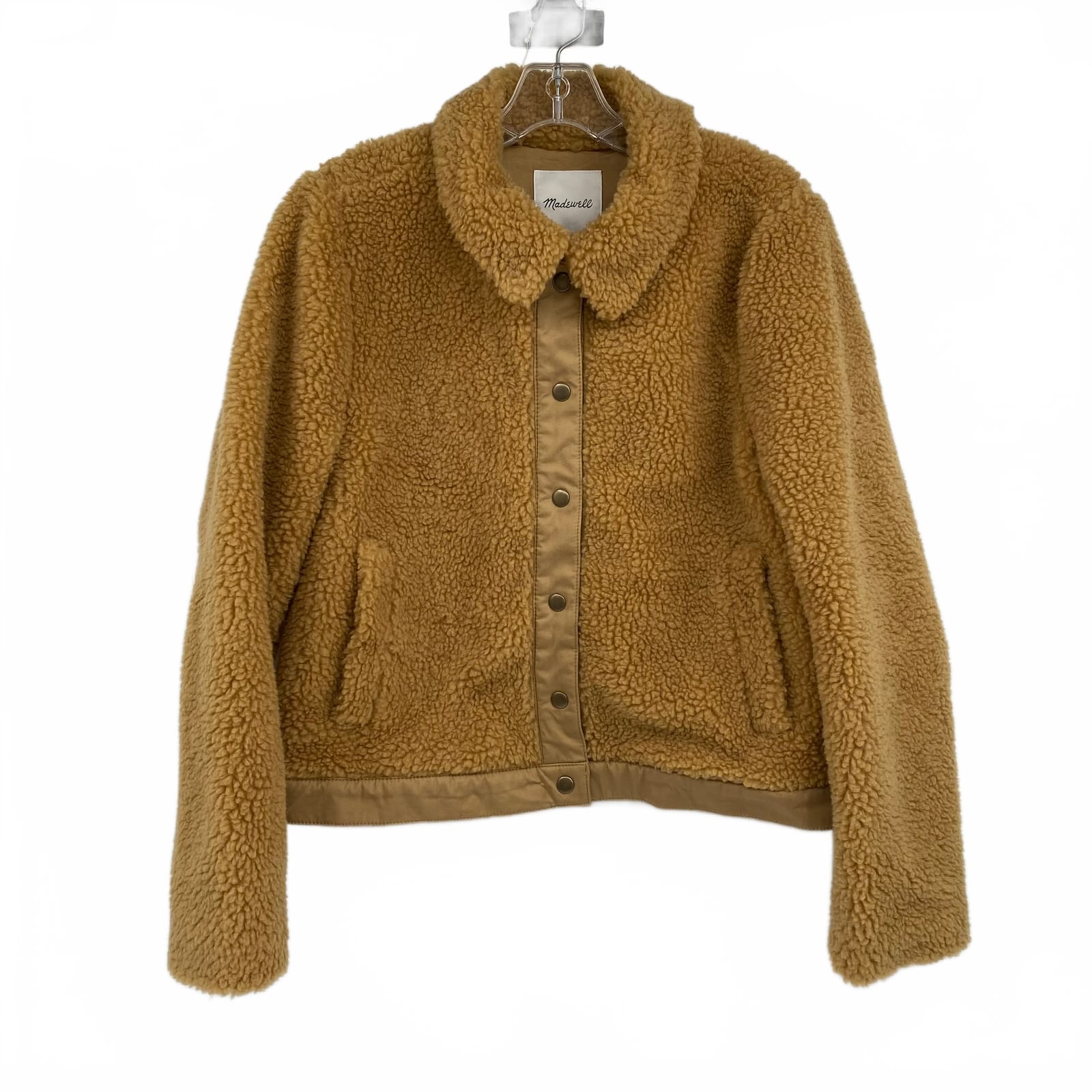 Madewell Tan Teddy Jacket
