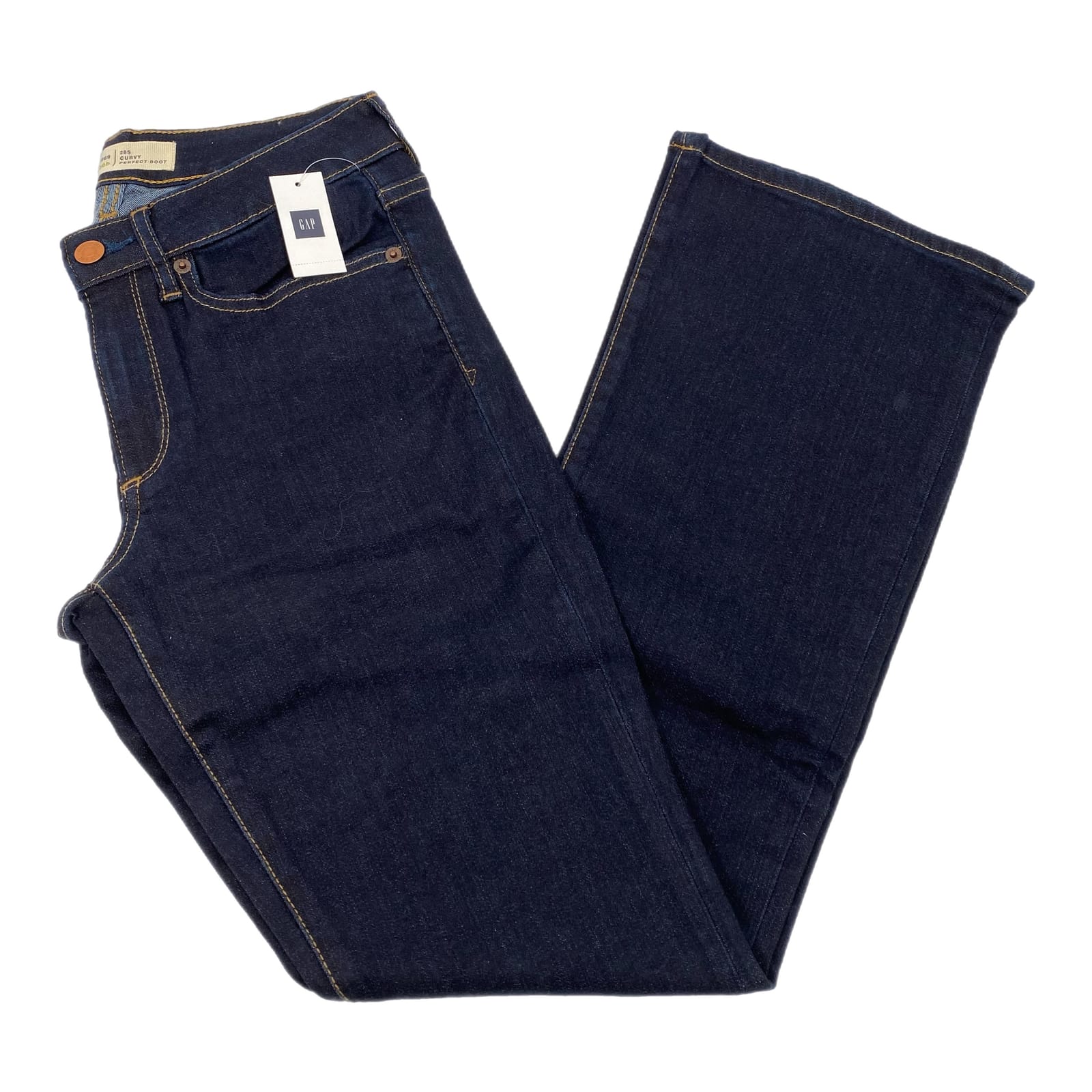 GAP Dark Wash Curvy Bootcut Jeans