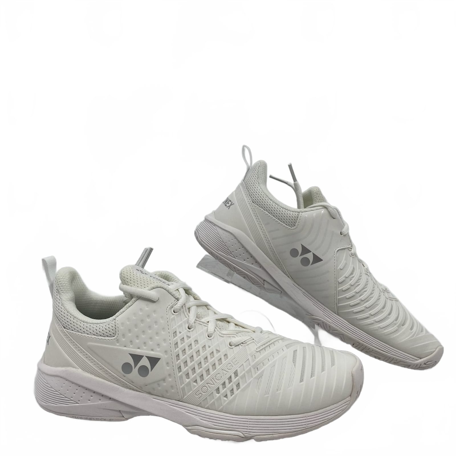 Yonex White SoniCage 3 Sneakers
