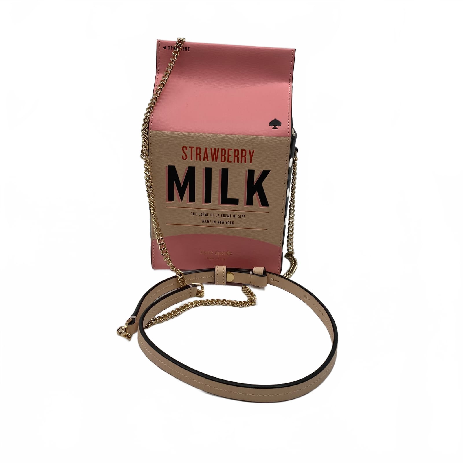 kate spade Strawberry Milk Pink Leather Crossbody