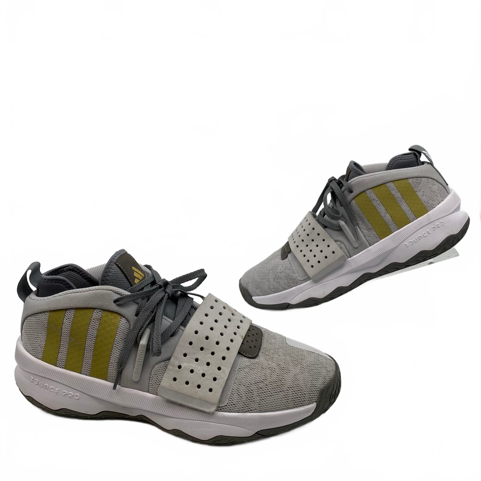 Adidas Gray & Gold Classic Sneakers