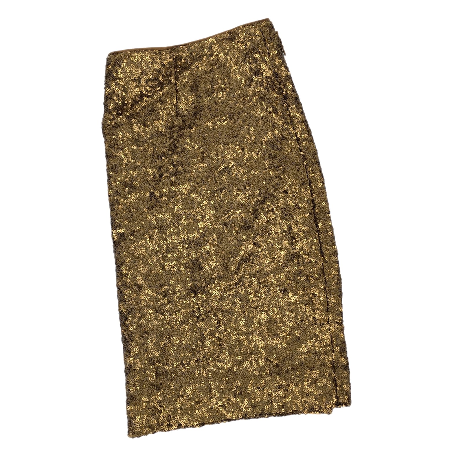 Cache Gold Sequin Mini Skirt