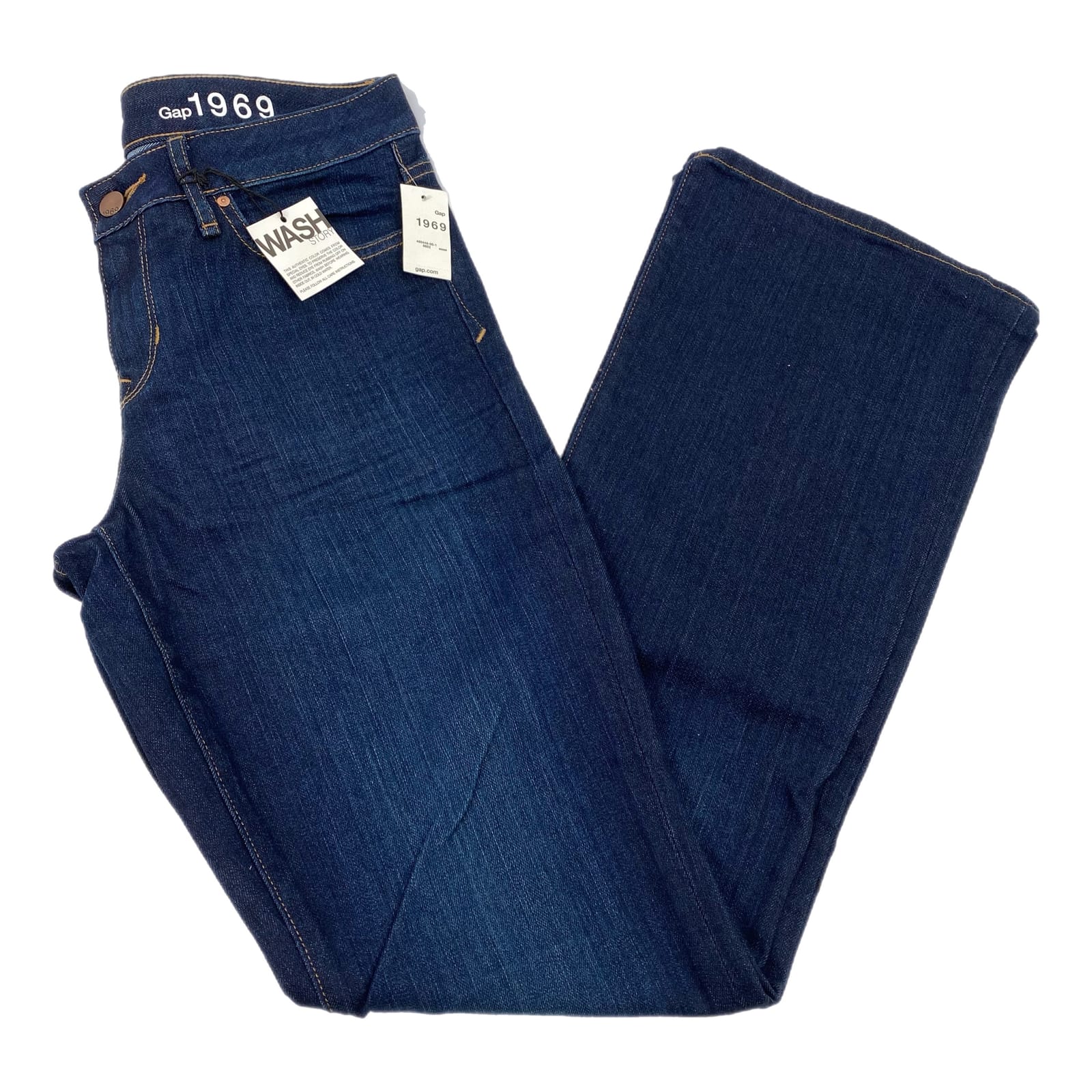 GAP Blue Dark Wash Bootcut Jeans