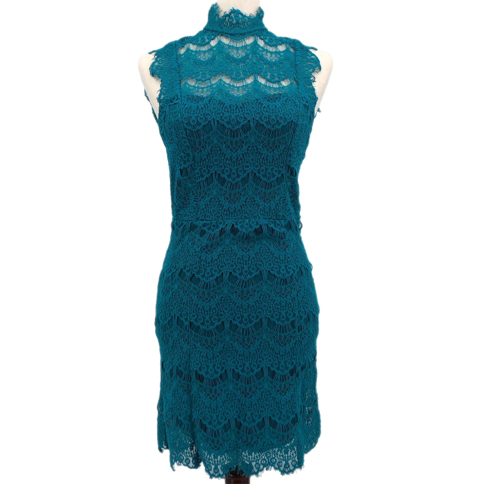 Free People Blue Backless Pencil Dress