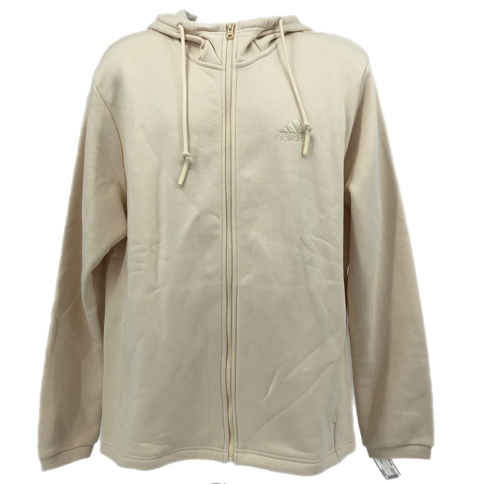 adidas Cream Full Zip Hoodie
