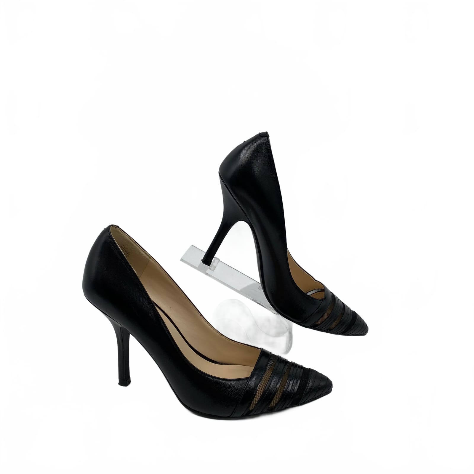 Nine West Black Leather Pump