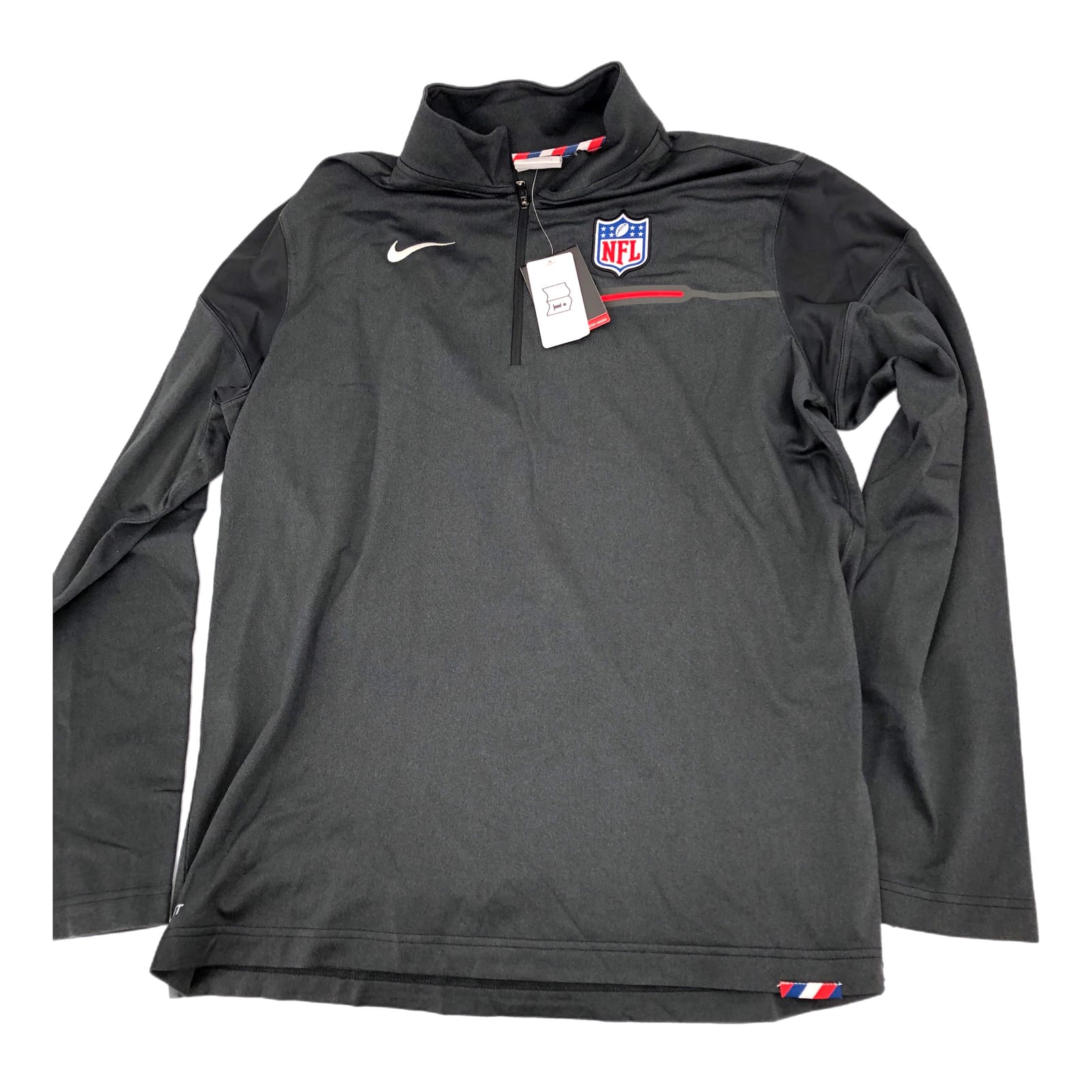 Nike Gray Long Sleeve Turtleneck Sweatshirt
