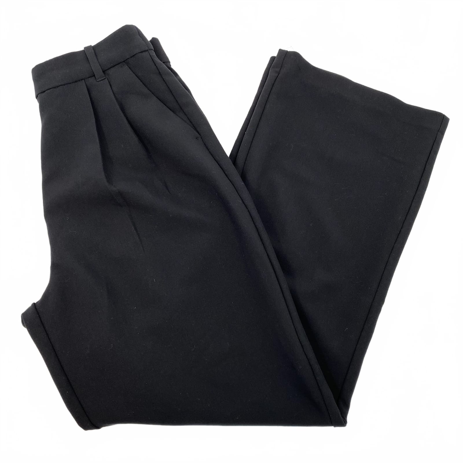 Abercrombie & Fitch Black Wide Leg Trousers