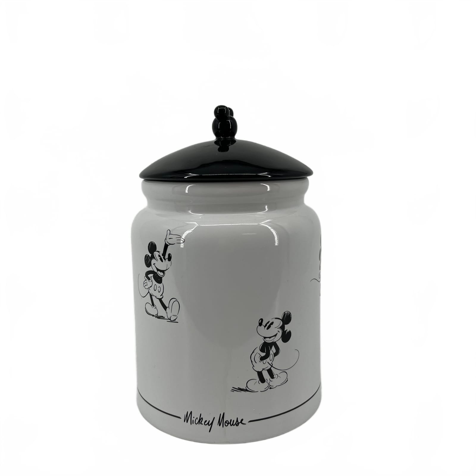 Disney Black & White Sketch Cookie Jar