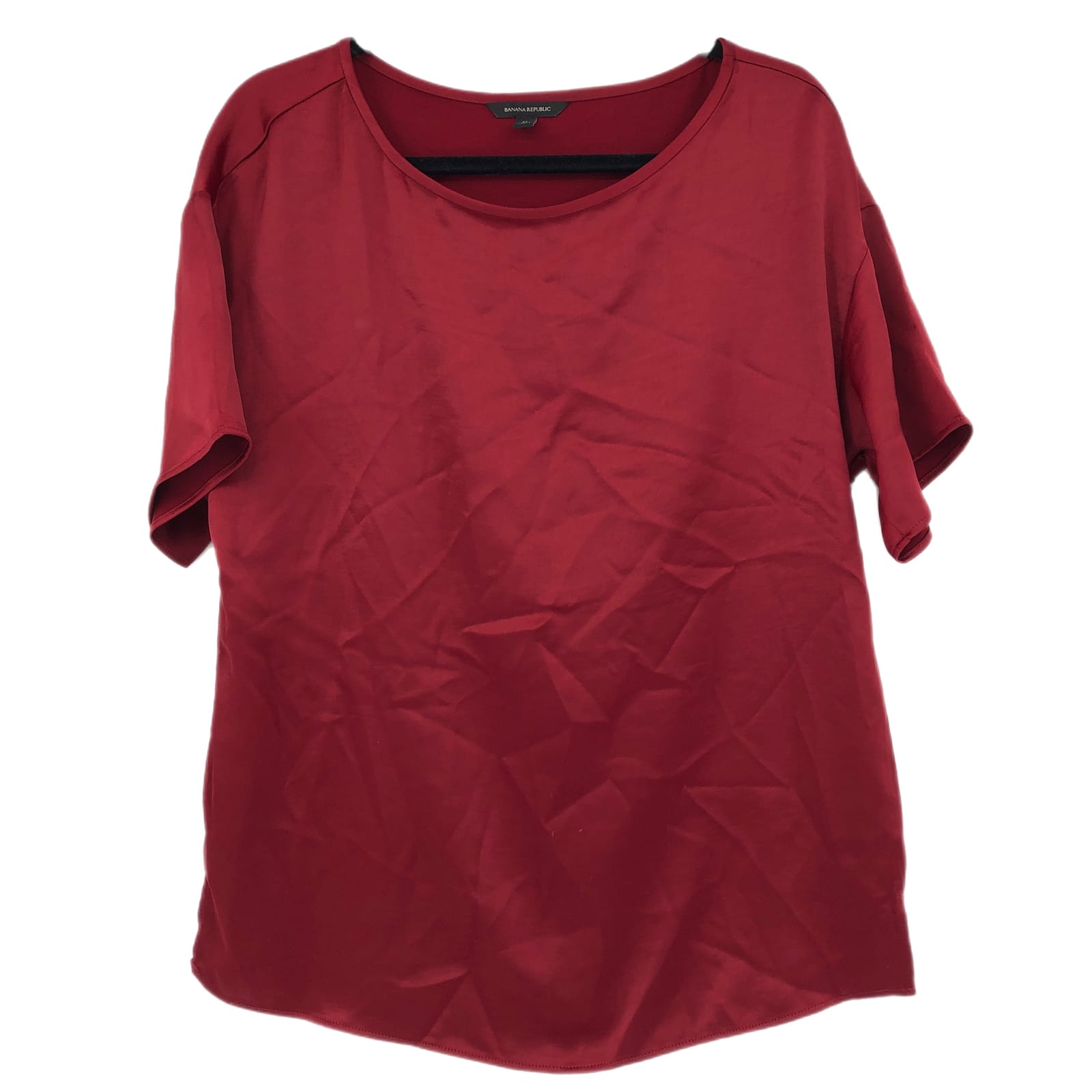 Banana Republic Red Basic Blouse