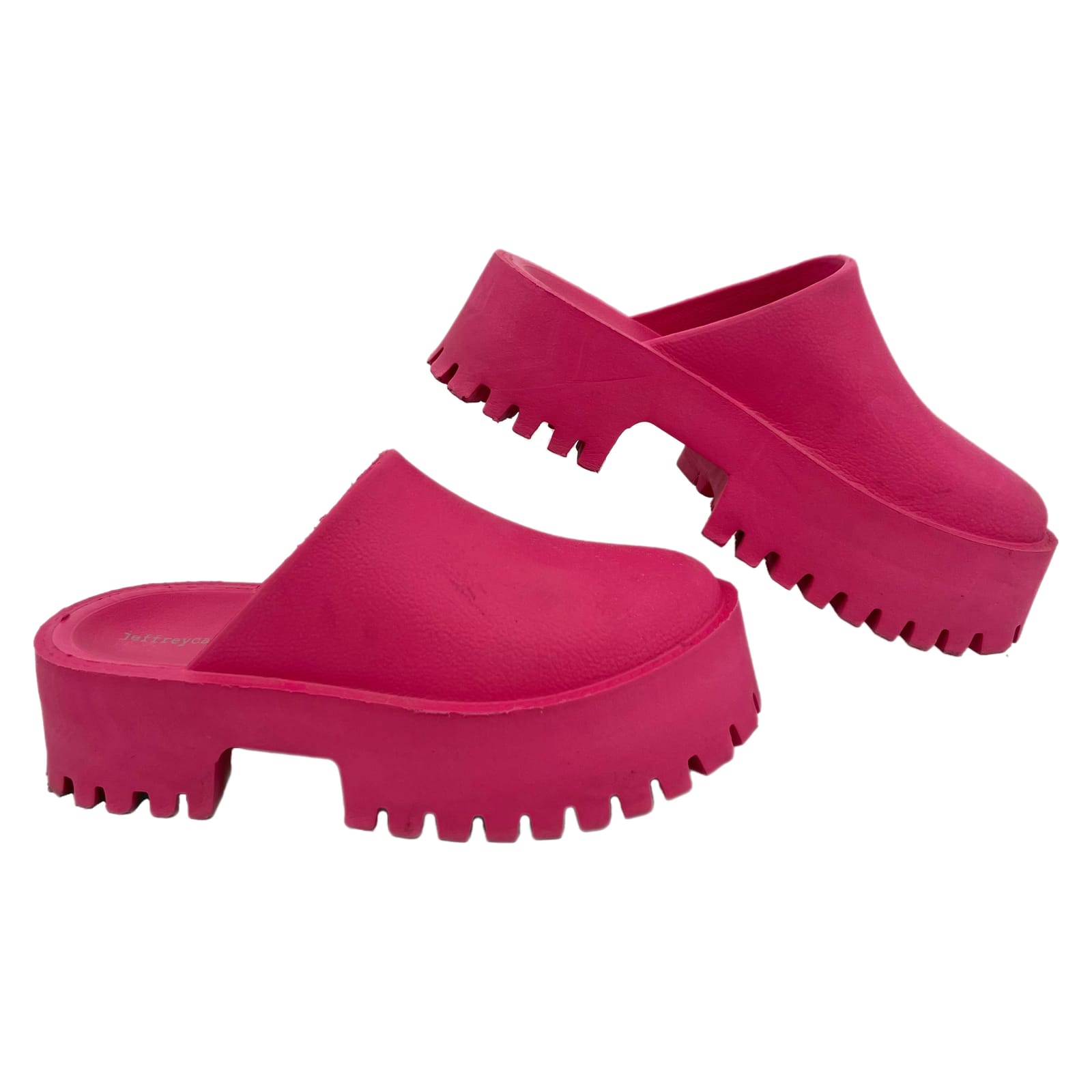 Jeffrey Campbell Pink Chunky Foam Mules