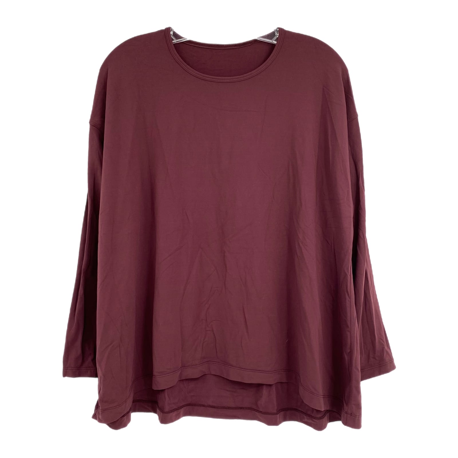 Lululemon Maroon Red Long Sleeve T-Shirt