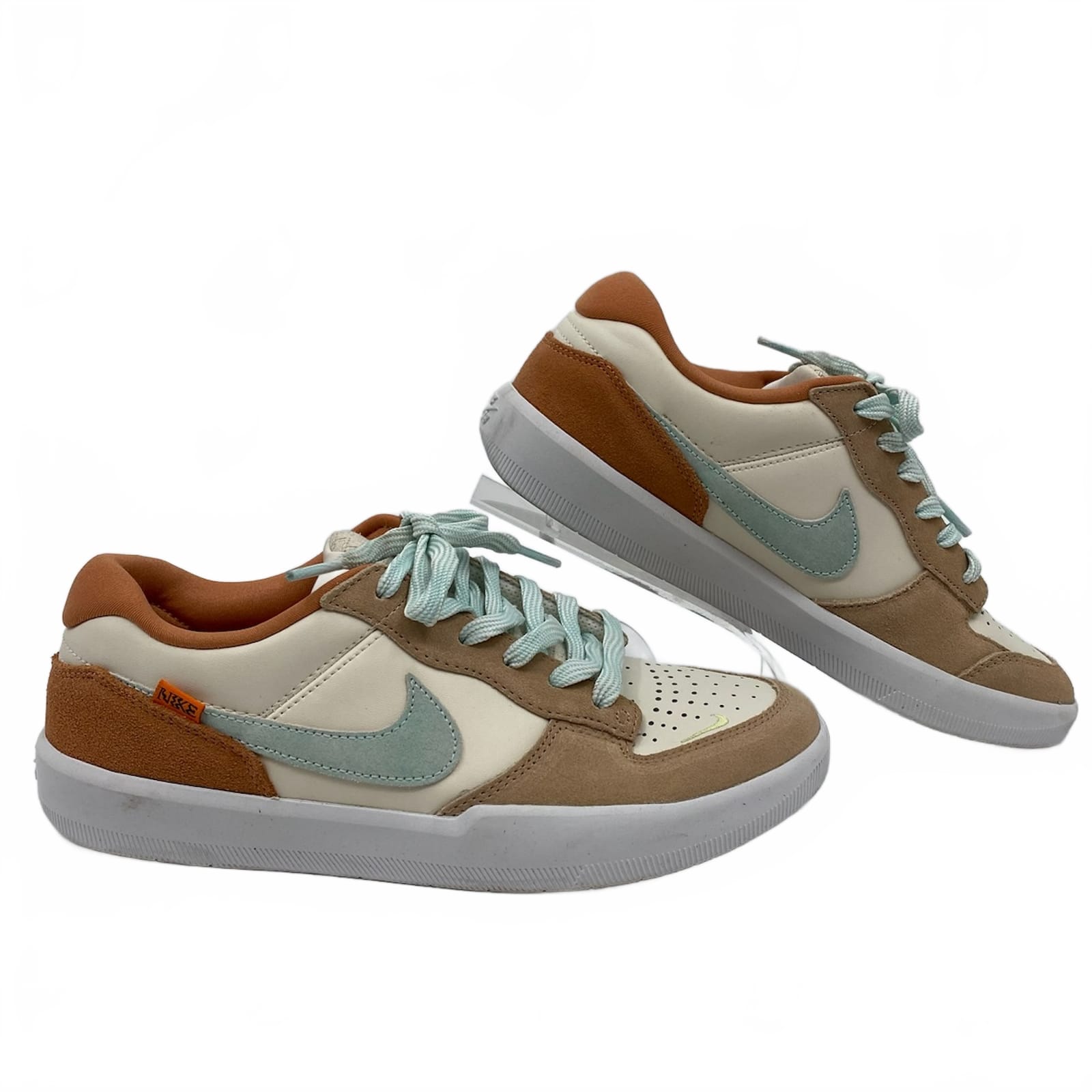 Nike Beige Blue SB Force 58 Sneakers