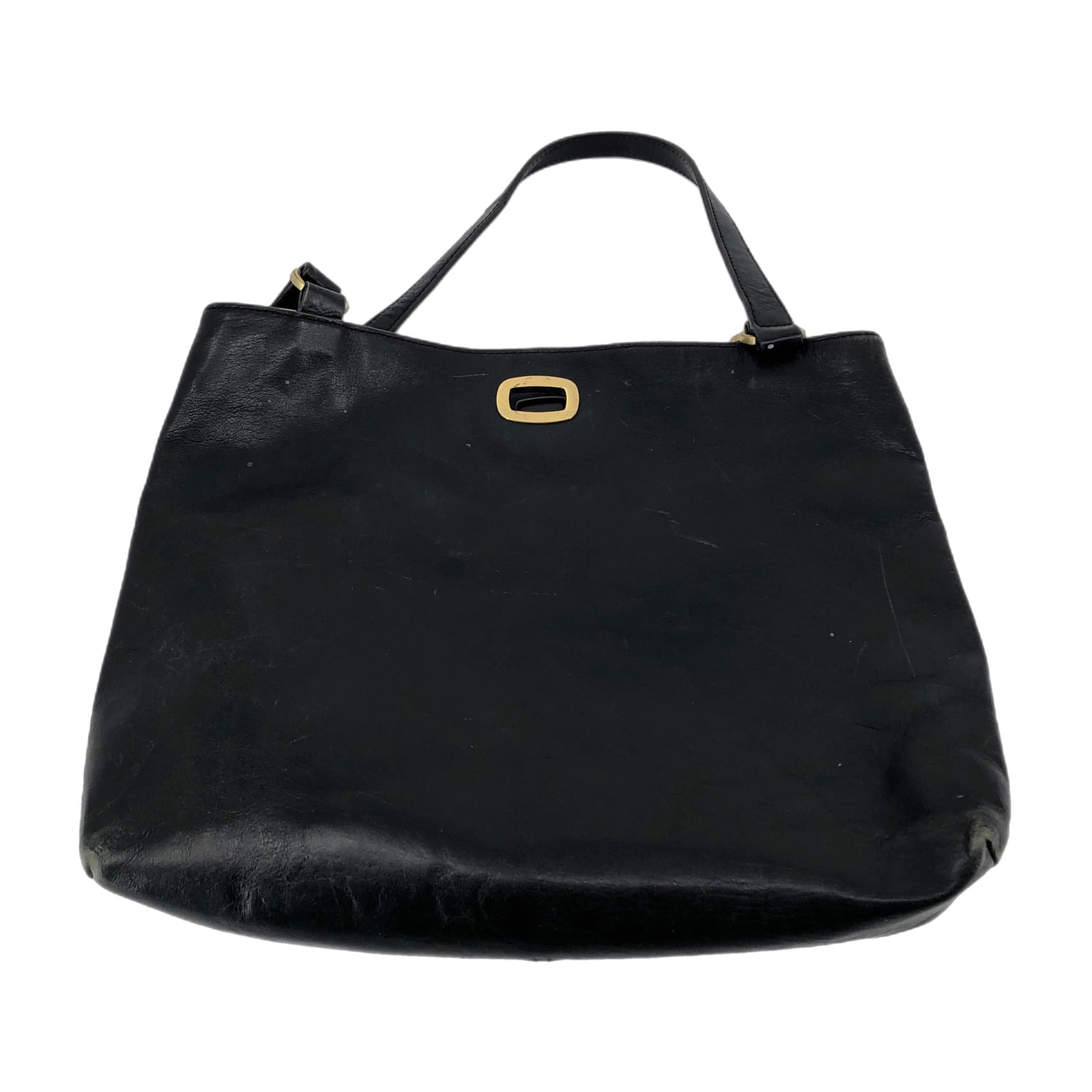 HOBO Black Leather Shoulder Bag
