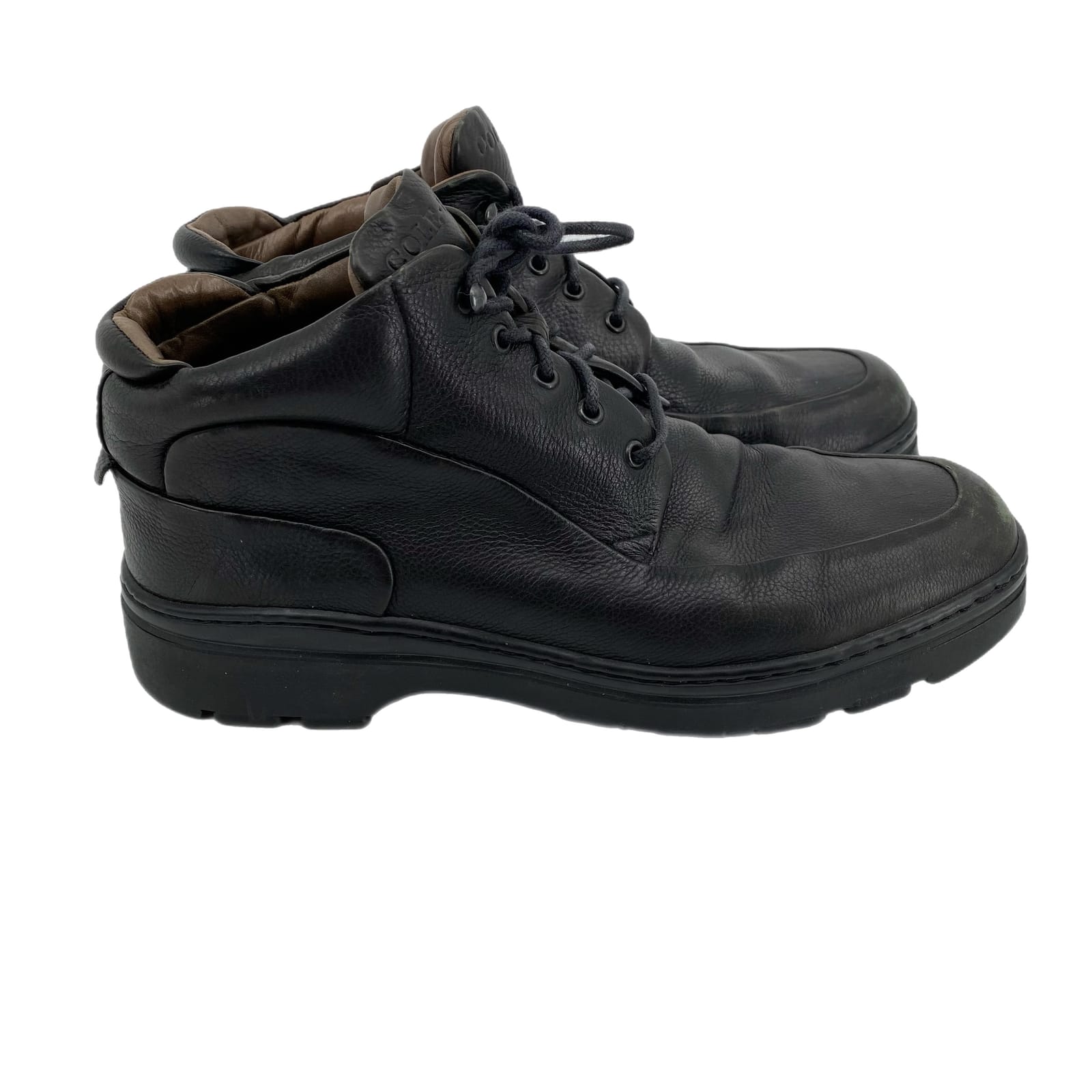 Cole Haan Black Canvas Lace Up Athletic Shoes