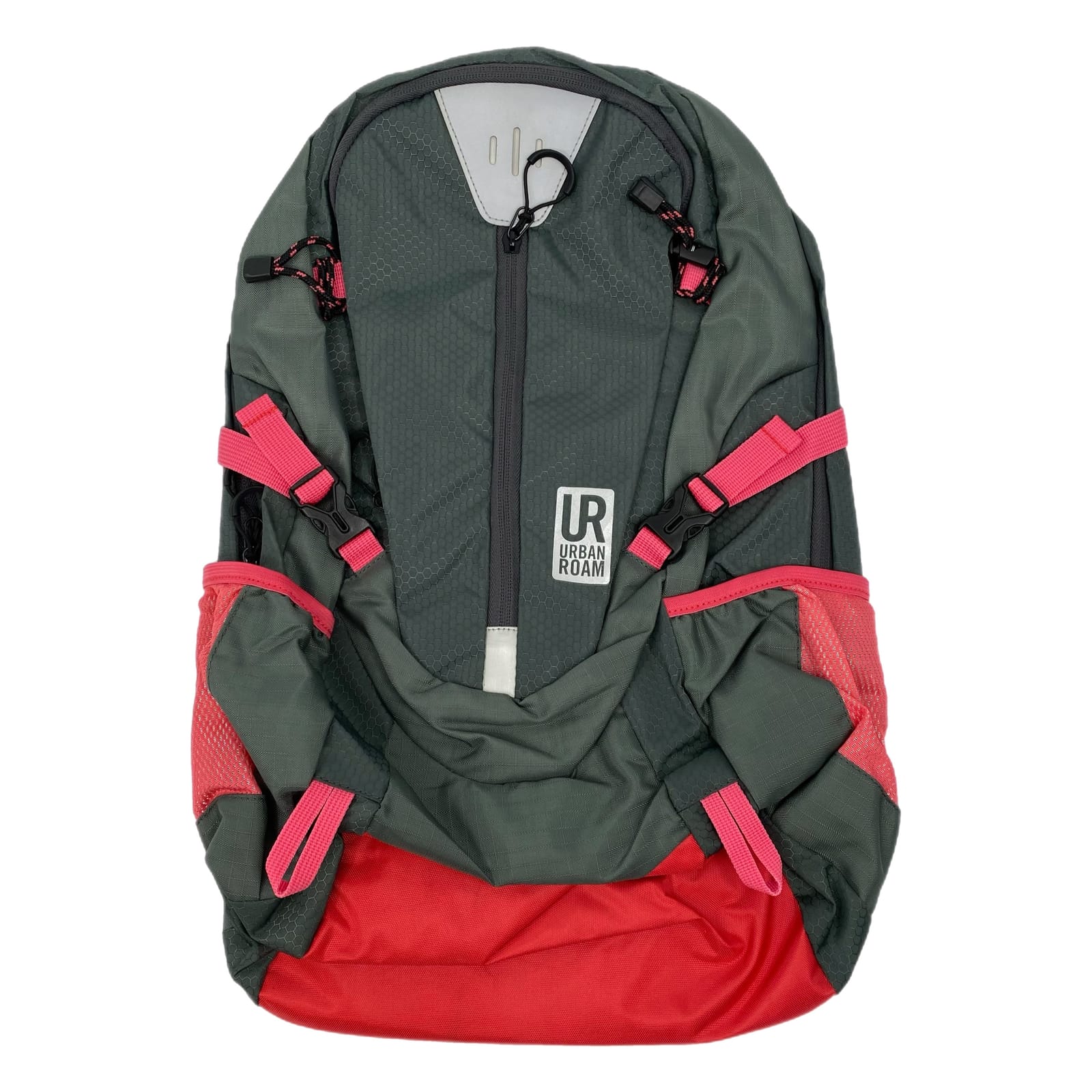 Urban Roam Gray Red Backpack